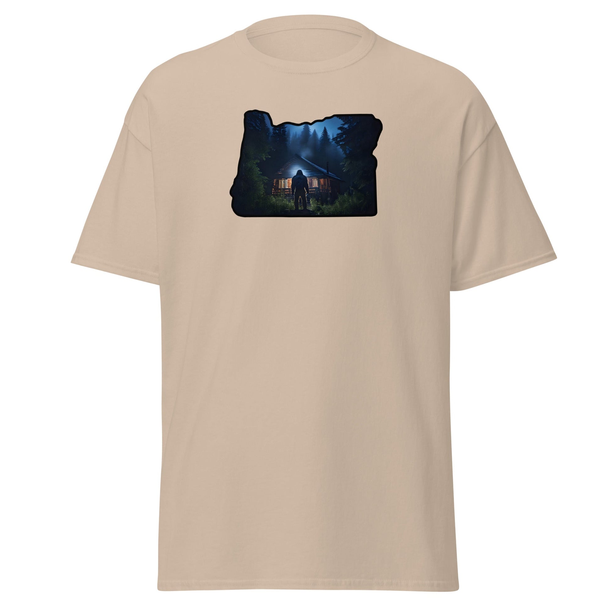 Oregon Bigfoot Visits Women's (Unisex) Classic Tee - Women's Shirts - Discovery Co.