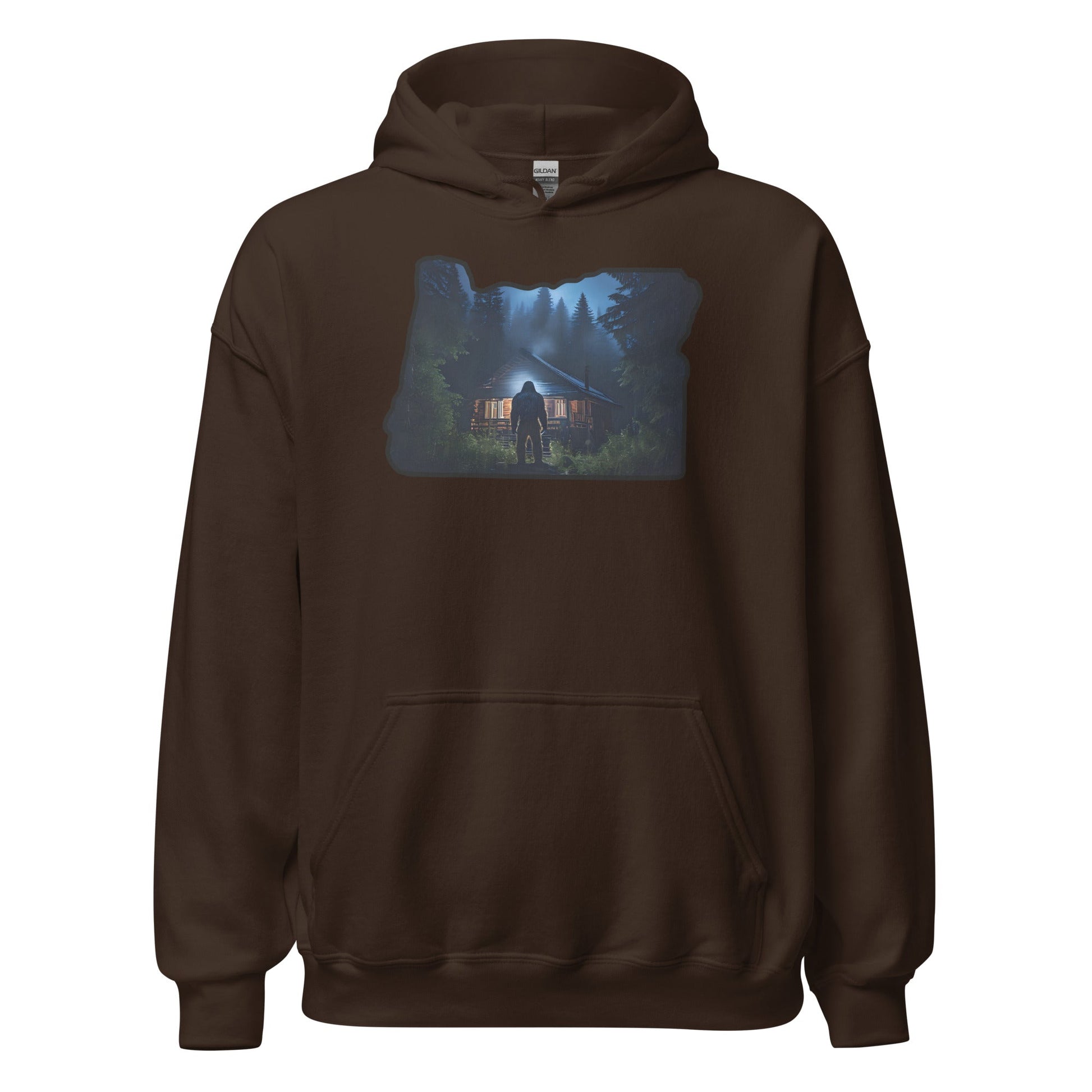 Oregon Bigfoot Visits Women's (Unisex) Hoodie - Hoodies - Discovery Co.