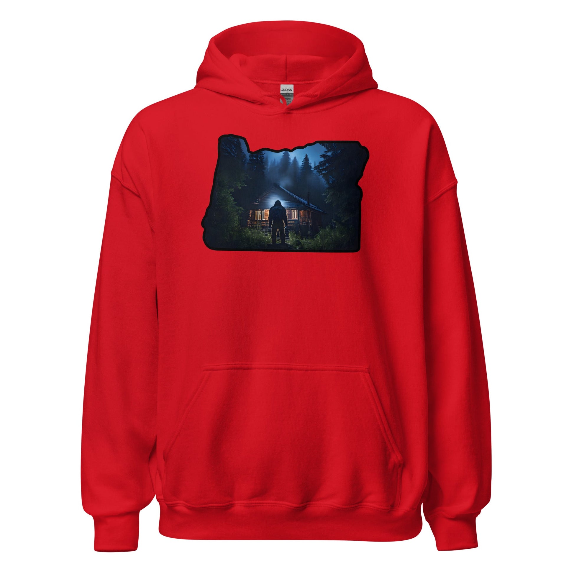Oregon Bigfoot Visits Women's (Unisex) Hoodie - Hoodies - Discovery Co.