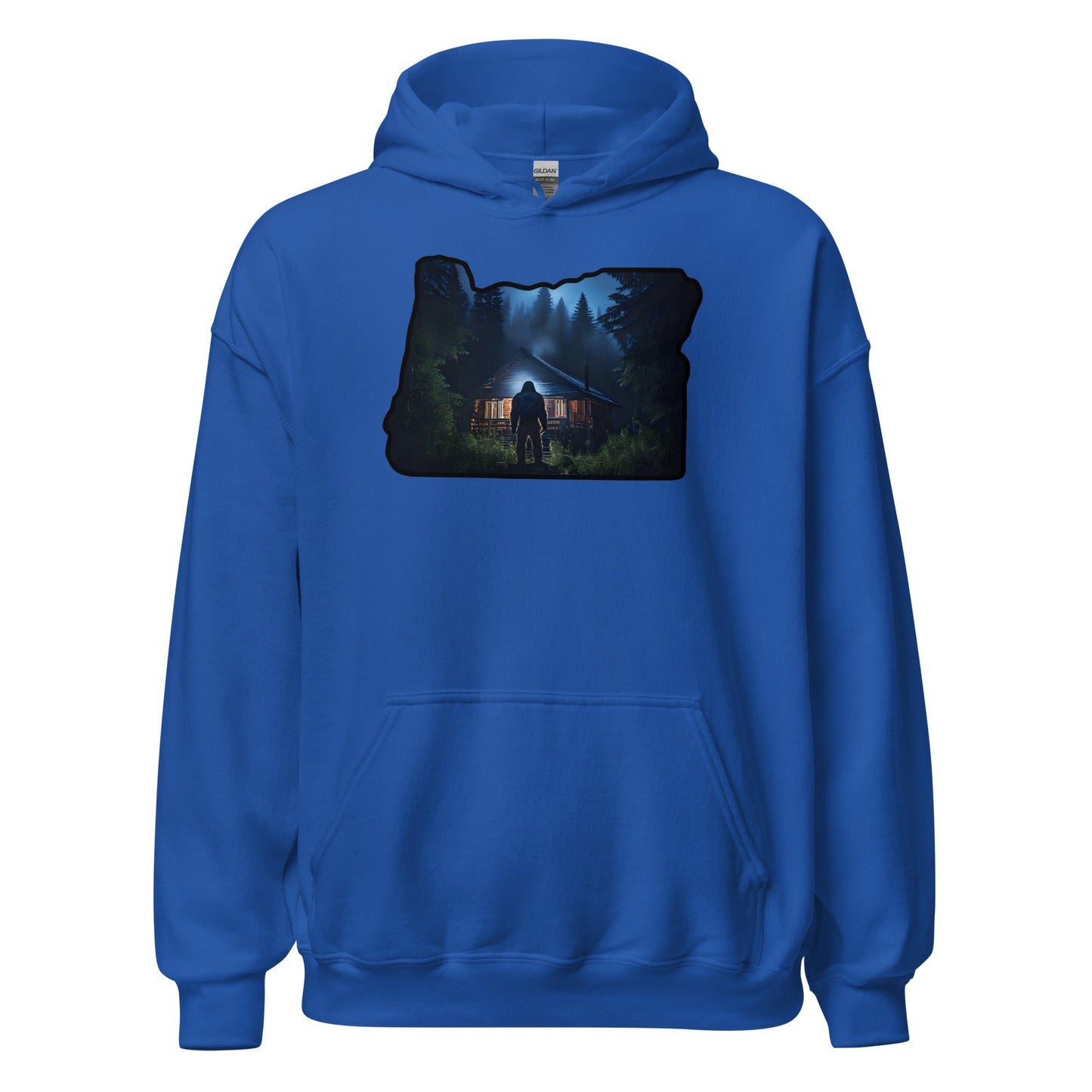 Oregon Bigfoot Visits Women's (Unisex) Hoodie - Hoodies - Discovery Co.