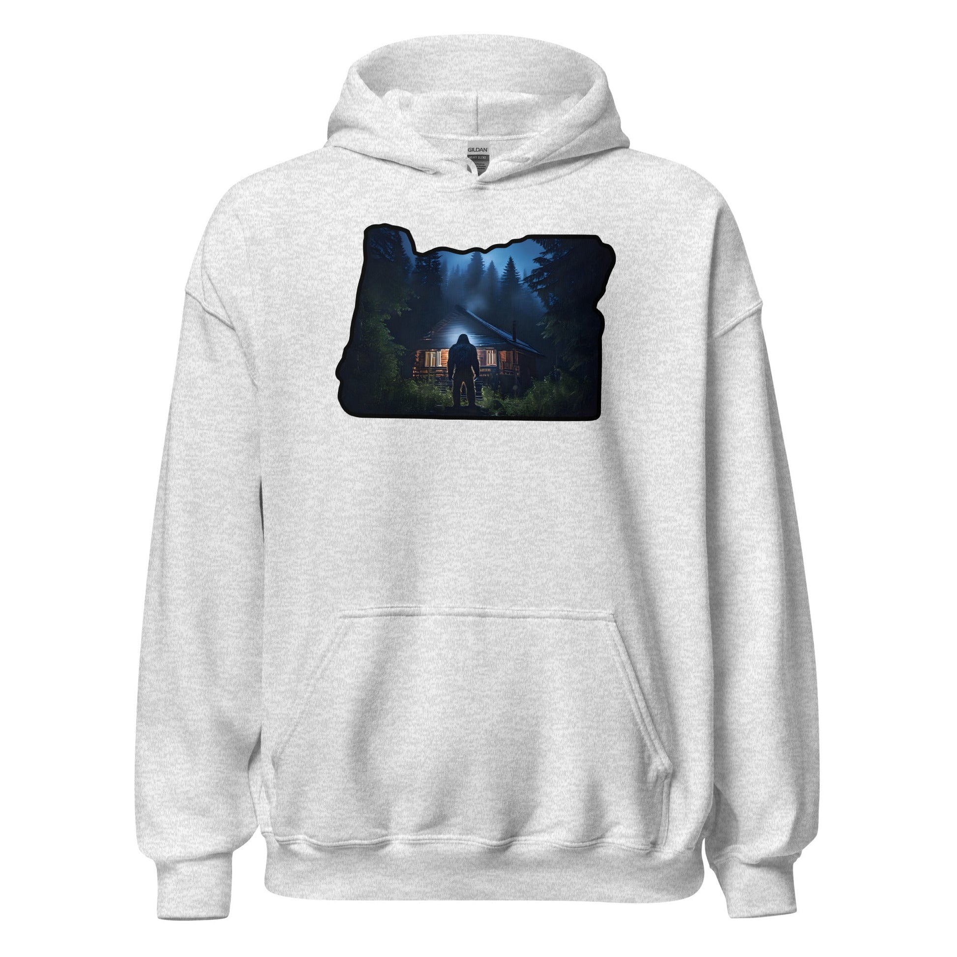 Oregon Bigfoot Visits Women's (Unisex) Hoodie - Hoodies - Discovery Co.