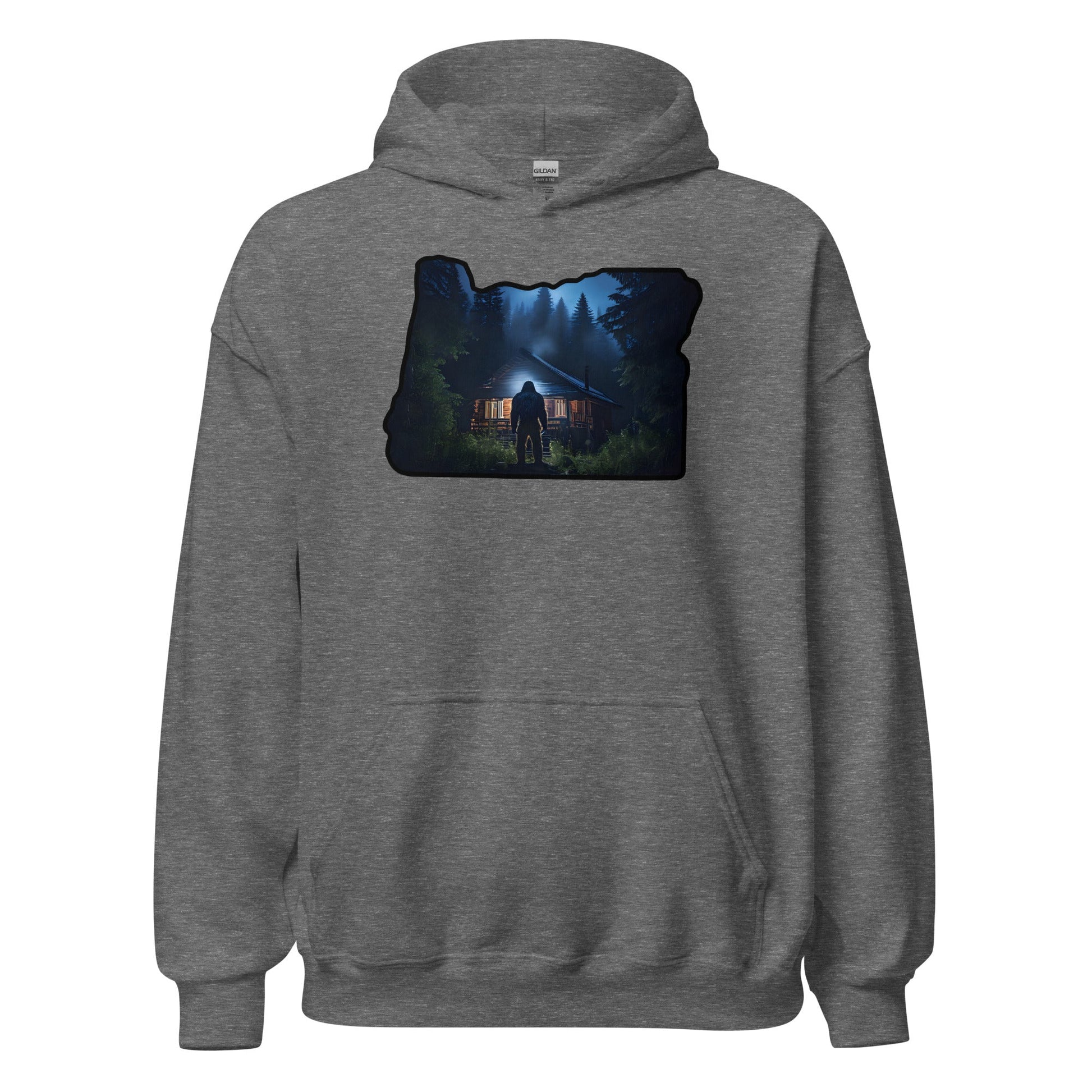Oregon Bigfoot Visits Women's (Unisex) Hoodie - Hoodies - Discovery Co.