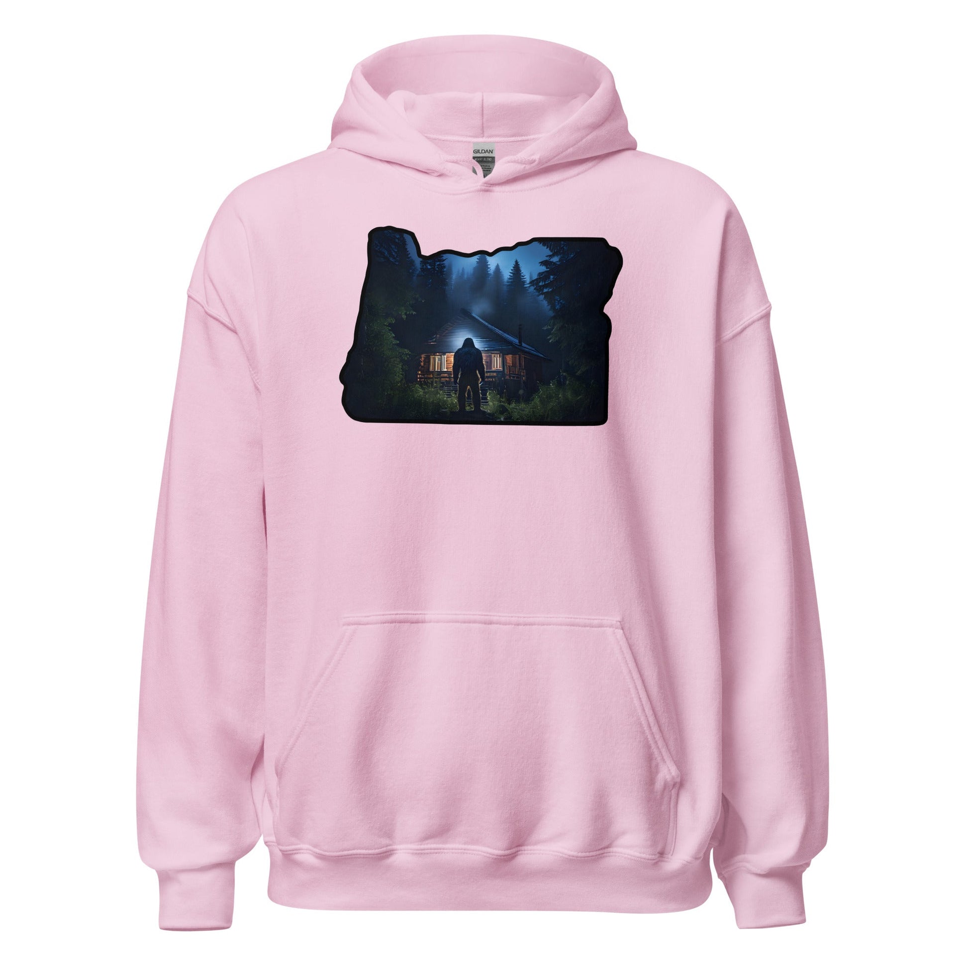 Oregon Bigfoot Visits Women's (Unisex) Hoodie - Hoodies - Discovery Co.