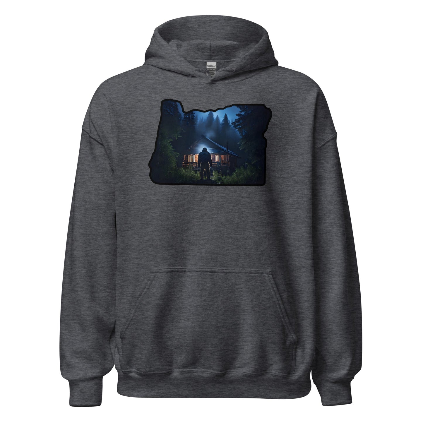 Oregon Bigfoot Visits Women's (Unisex) Hoodie - Hoodies - Discovery Co.