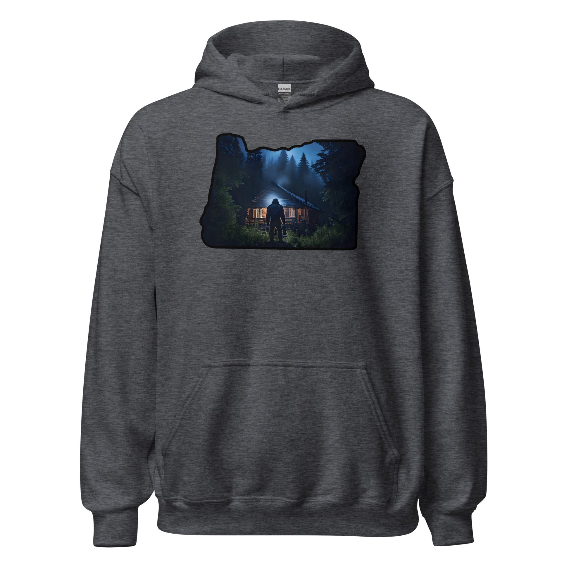 Oregon Bigfoot Visits Women's (Unisex) Hoodie - Hoodies - Discovery Co.