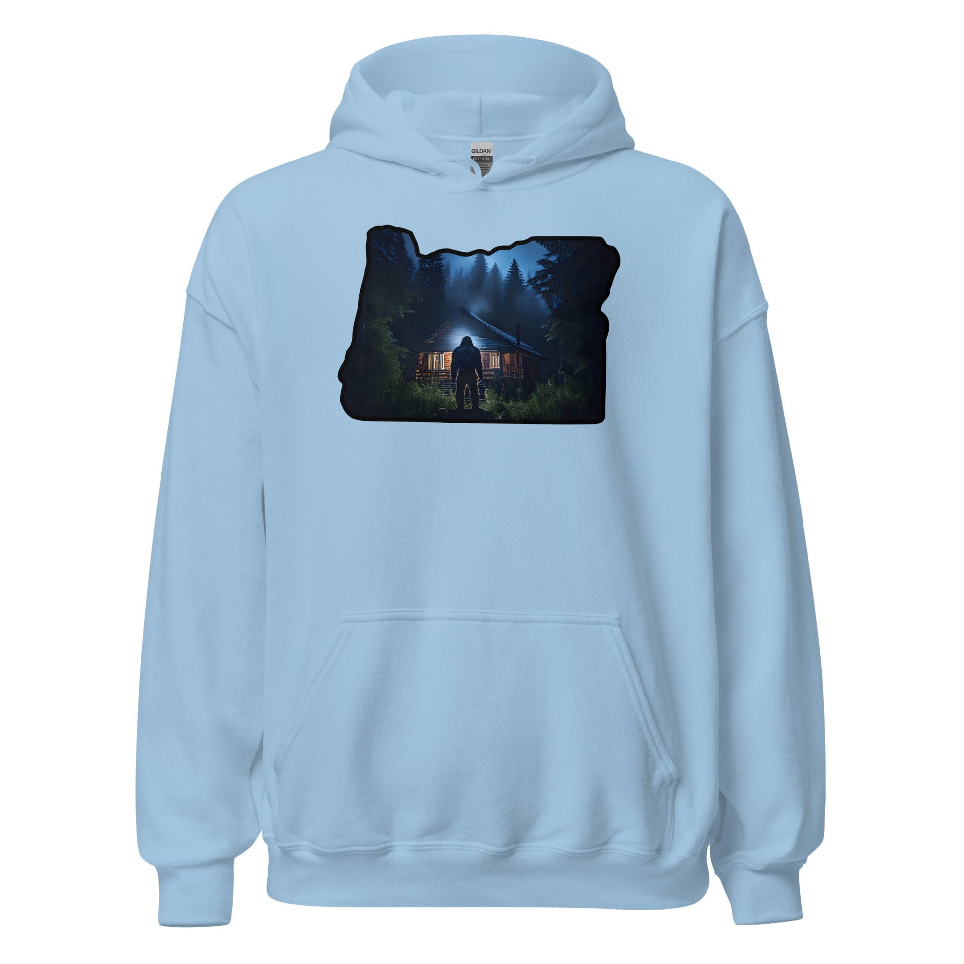 Oregon Bigfoot Visits Women's (Unisex) Hoodie - Hoodies - Discovery Co.