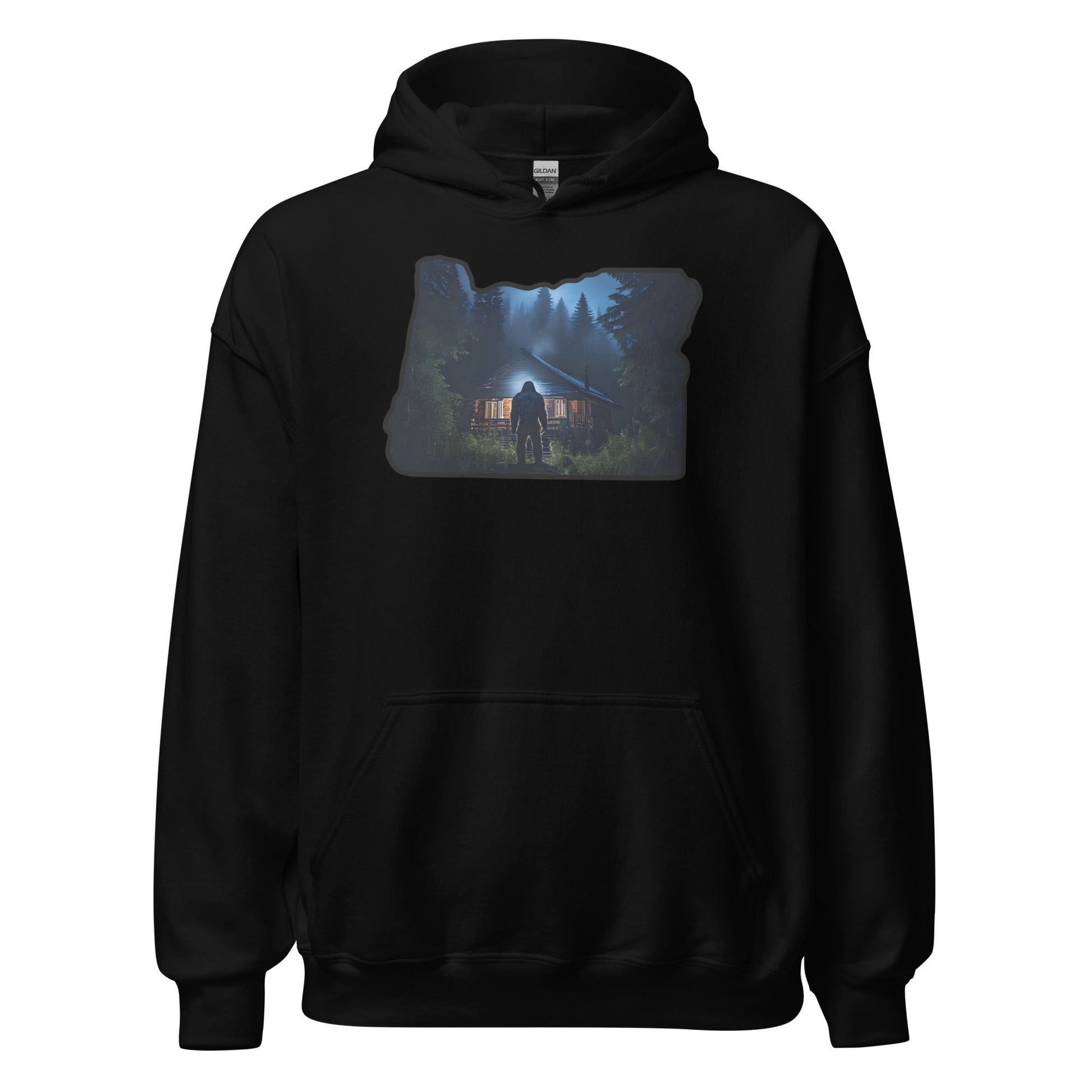 Oregon Bigfoot Visits Women's (Unisex) Hoodie - Hoodies - Discovery Co.