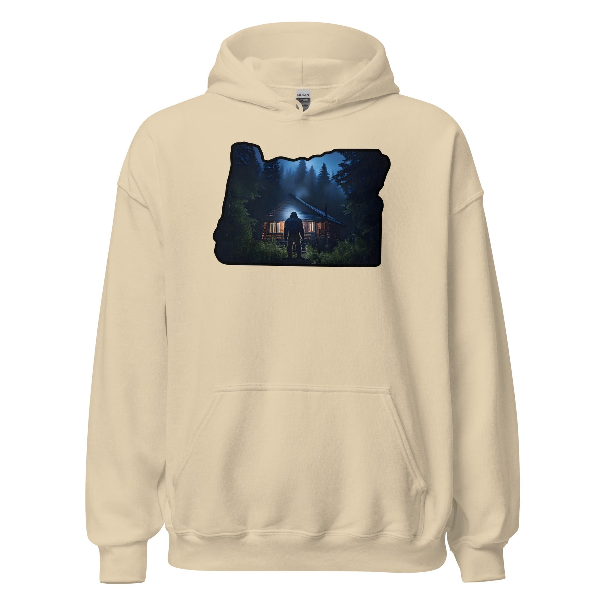 Oregon Bigfoot Visits Women's (Unisex) Hoodie - Hoodies - Discovery Co.