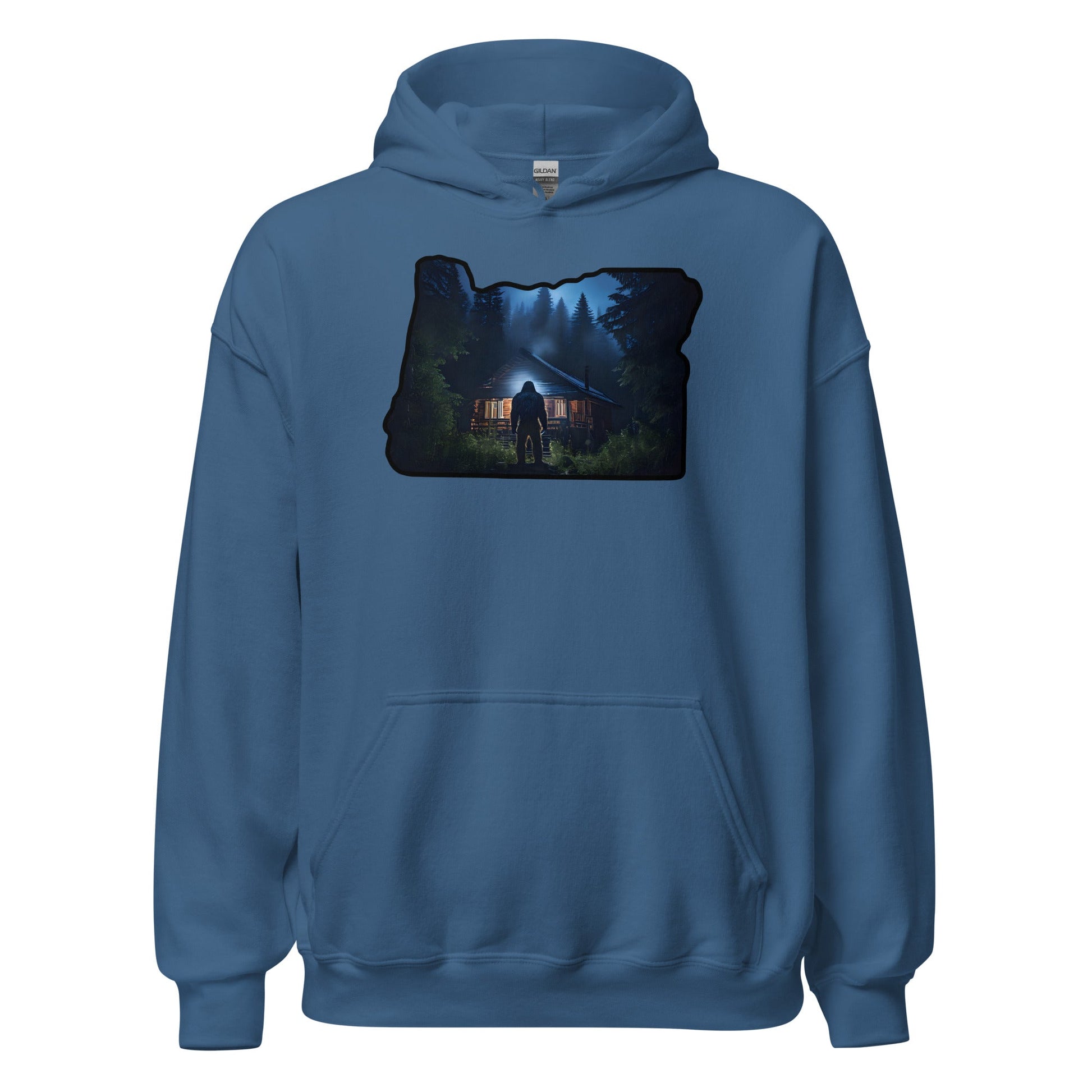 Oregon Bigfoot Visits Women's (Unisex) Hoodie - Hoodies - Discovery Co.