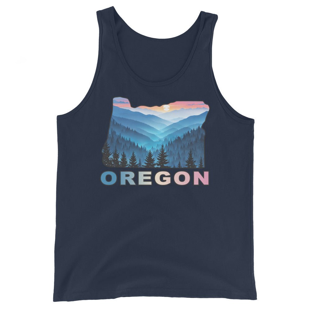 Oregon Blue Mountains II Men's Tank Top - Men's Shirts - Discovery Co.