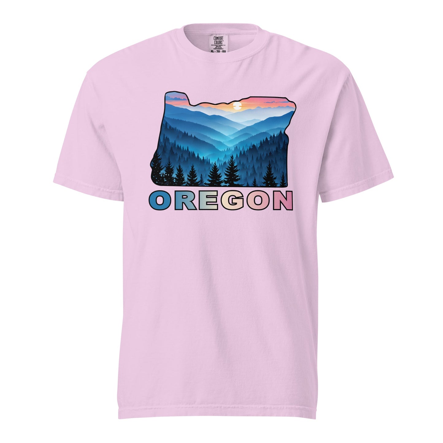 Oregon Blue Mountains II Men's (Unisex) Premium Tee - Men's Shirts - Discovery Co.