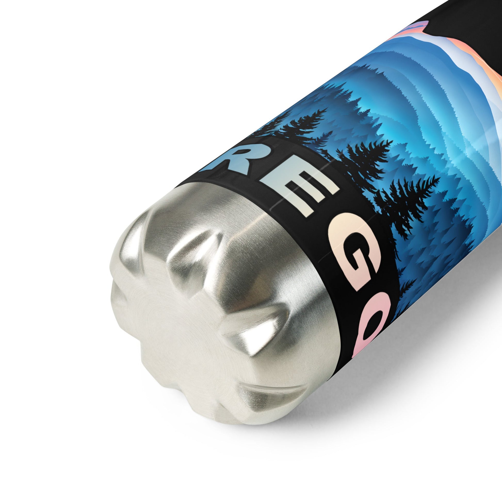 Oregon Blue Mountains II Stainless Steel Water Bottle - Stainless Steel Water Bottle - Discovery Co.