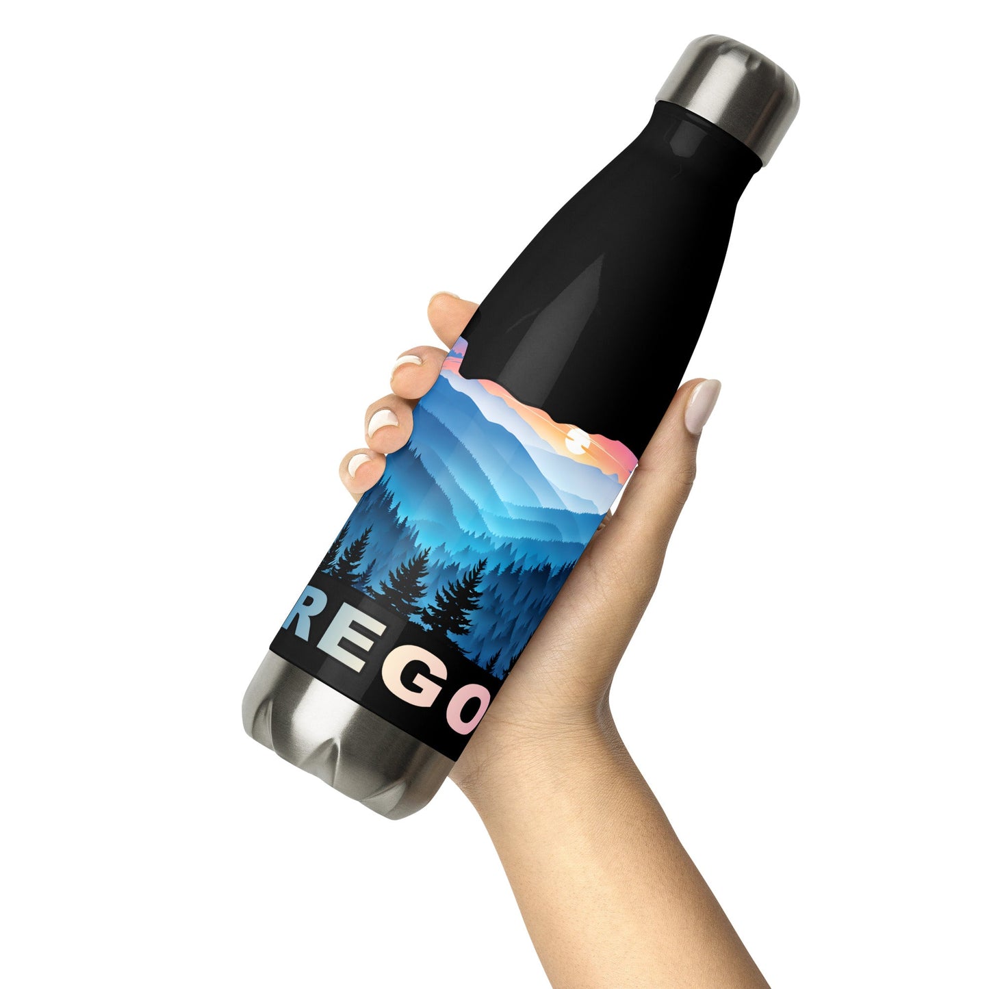 Oregon Blue Mountains II Stainless Steel Water Bottle - Stainless Steel Water Bottle - Discovery Co.