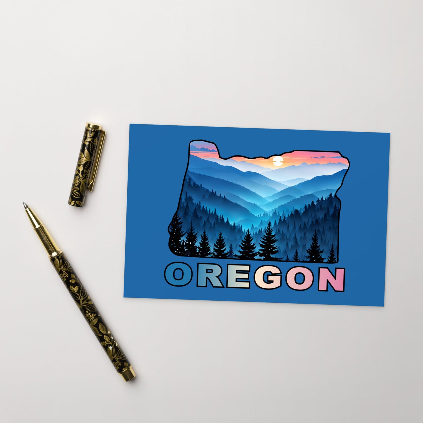 Oregon Blue Mountains II Standard Postcard - Post Cards - Discovery Co.
