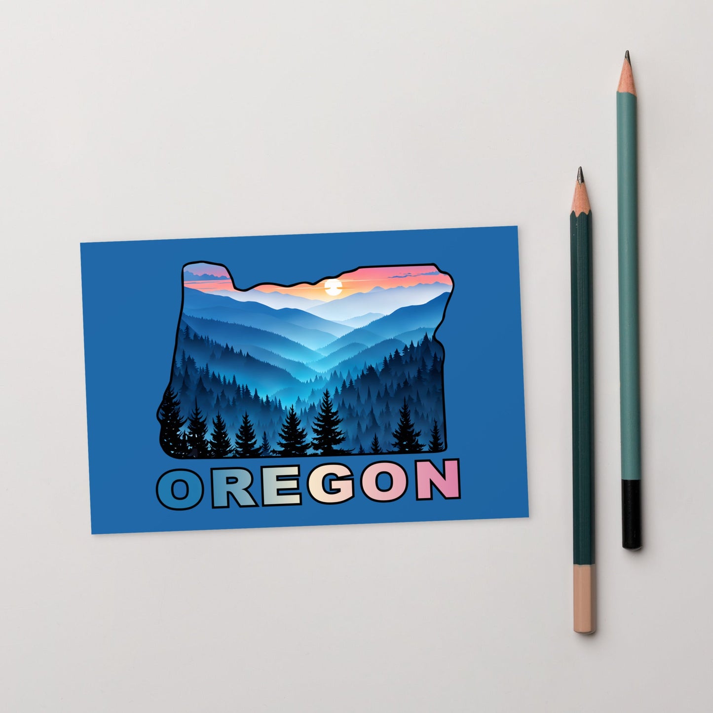 Oregon Blue Mountains II Standard Postcard - Post Cards - Discovery Co.