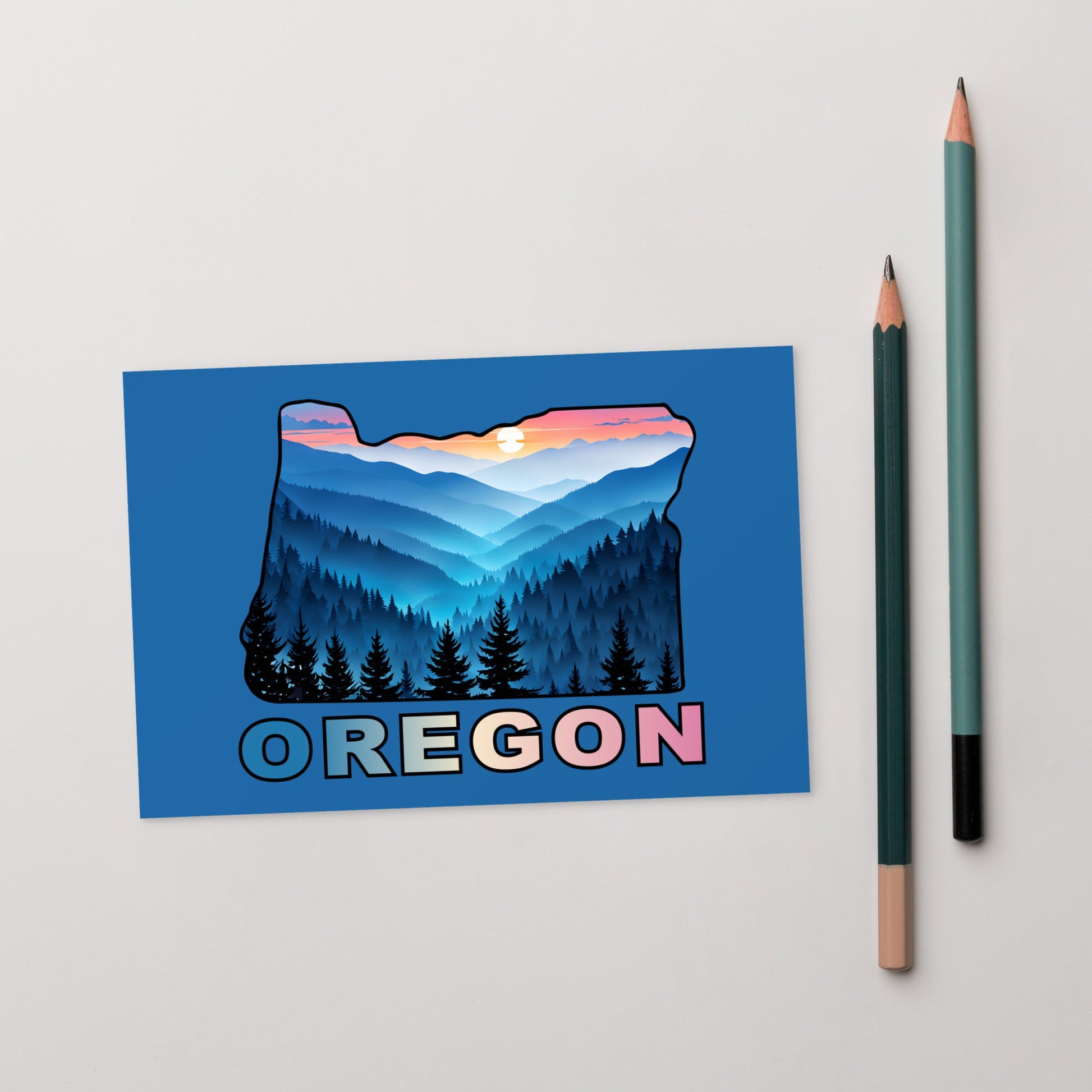 Oregon Blue Mountains II Standard Postcard - Post Cards - Discovery Co.