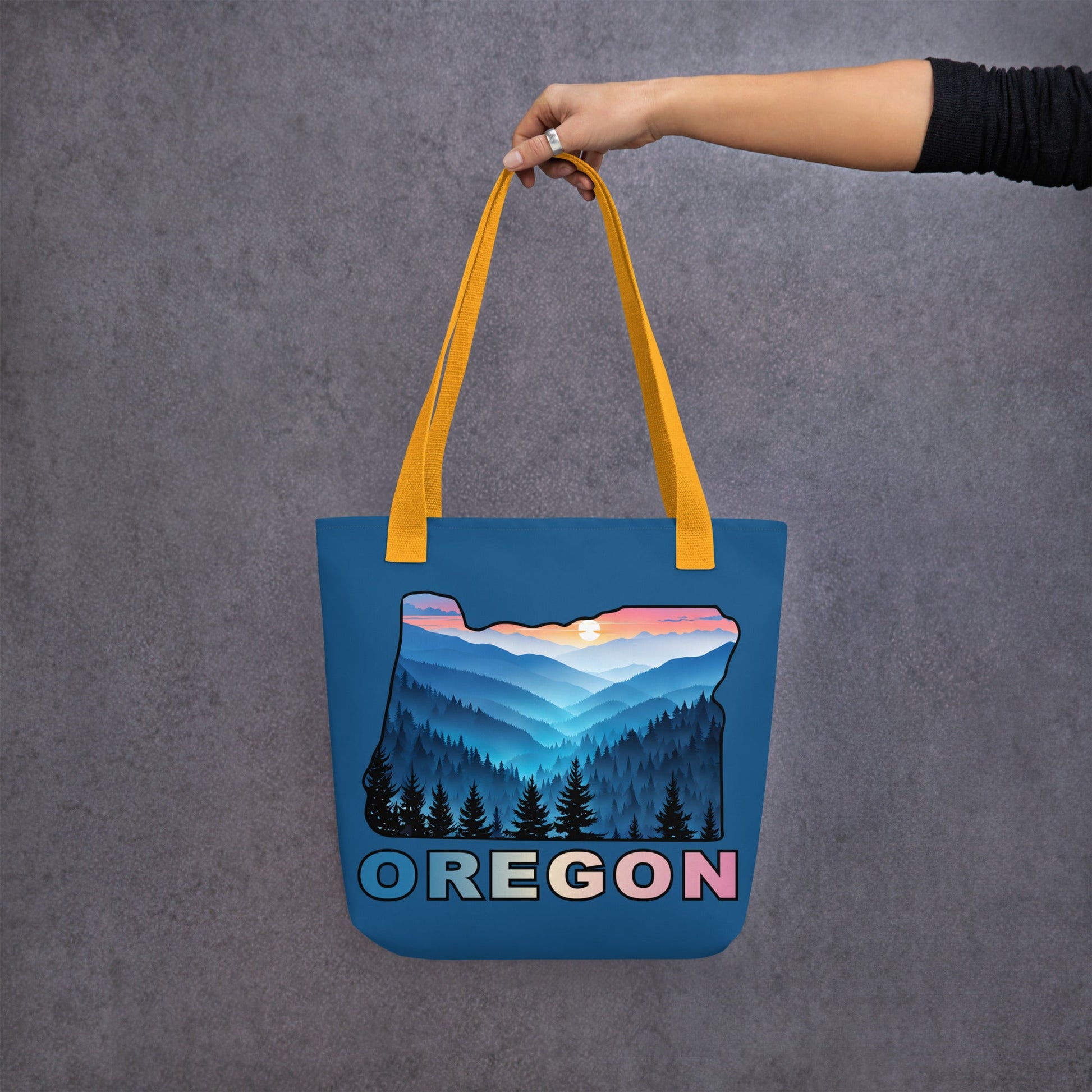 Oregon Blue Mountains II Tote Bag - Tote Bags - Discovery Co.