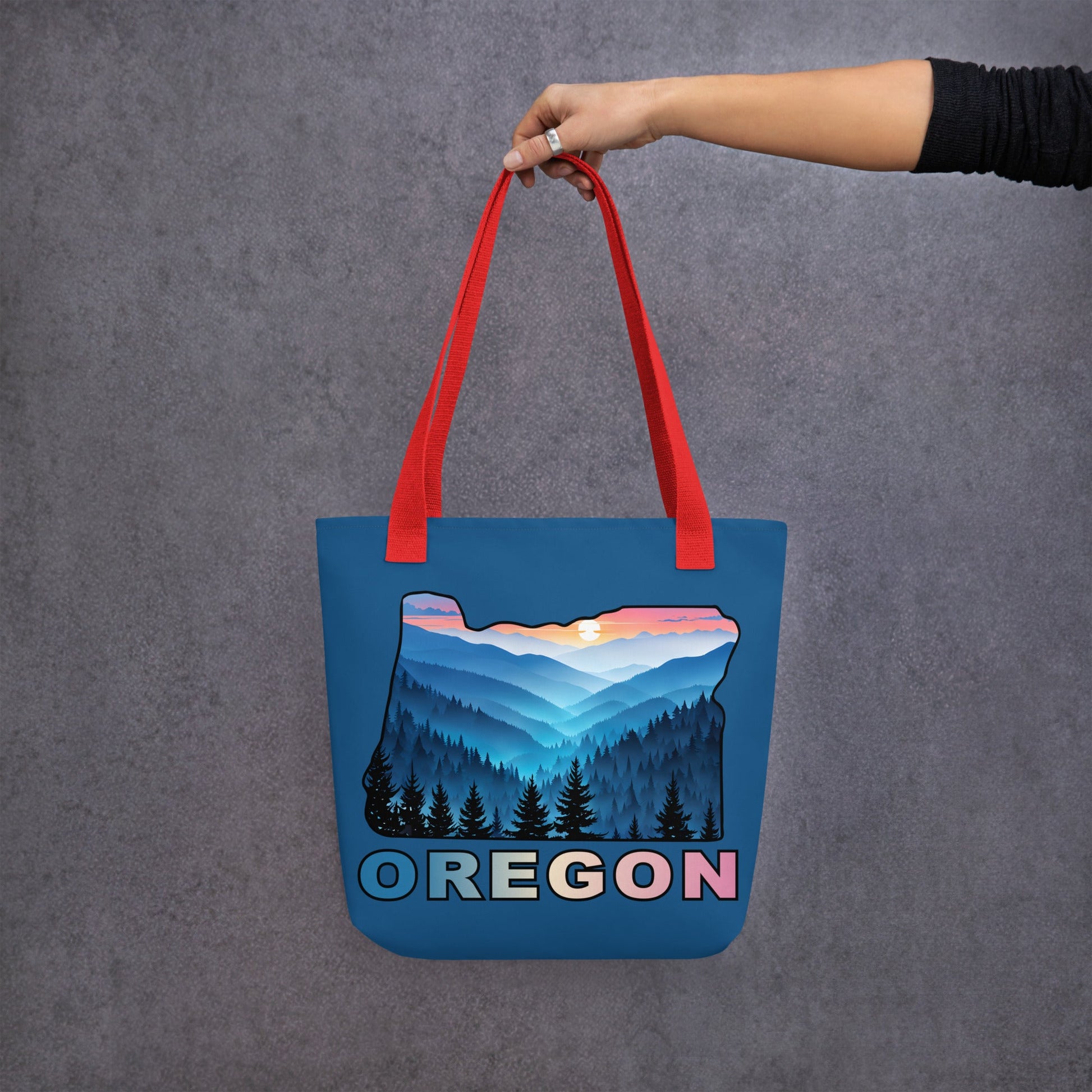 Oregon Blue Mountains II Tote Bag - Tote Bags - Discovery Co.