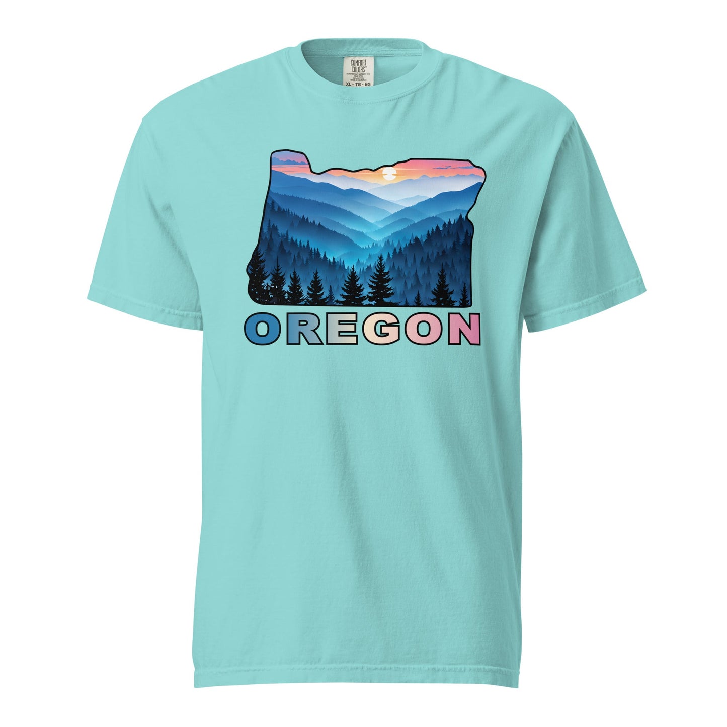 Oregon Blue Mountains II Women's (Unisex) Premium Tee - Women's Shirts - Discovery Co.