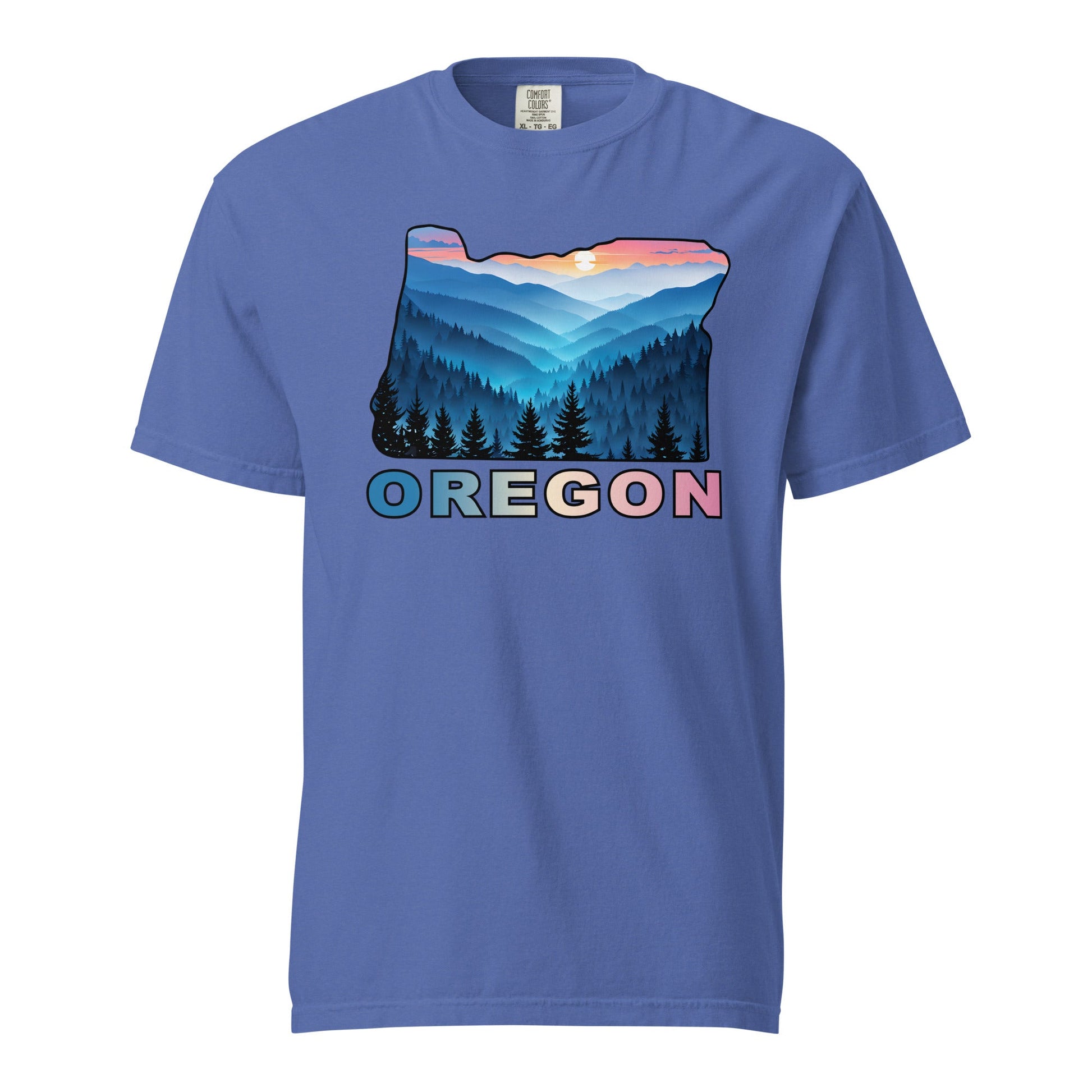 Oregon Blue Mountains II Women's (Unisex) Premium Tee - Women's Shirts - Discovery Co.