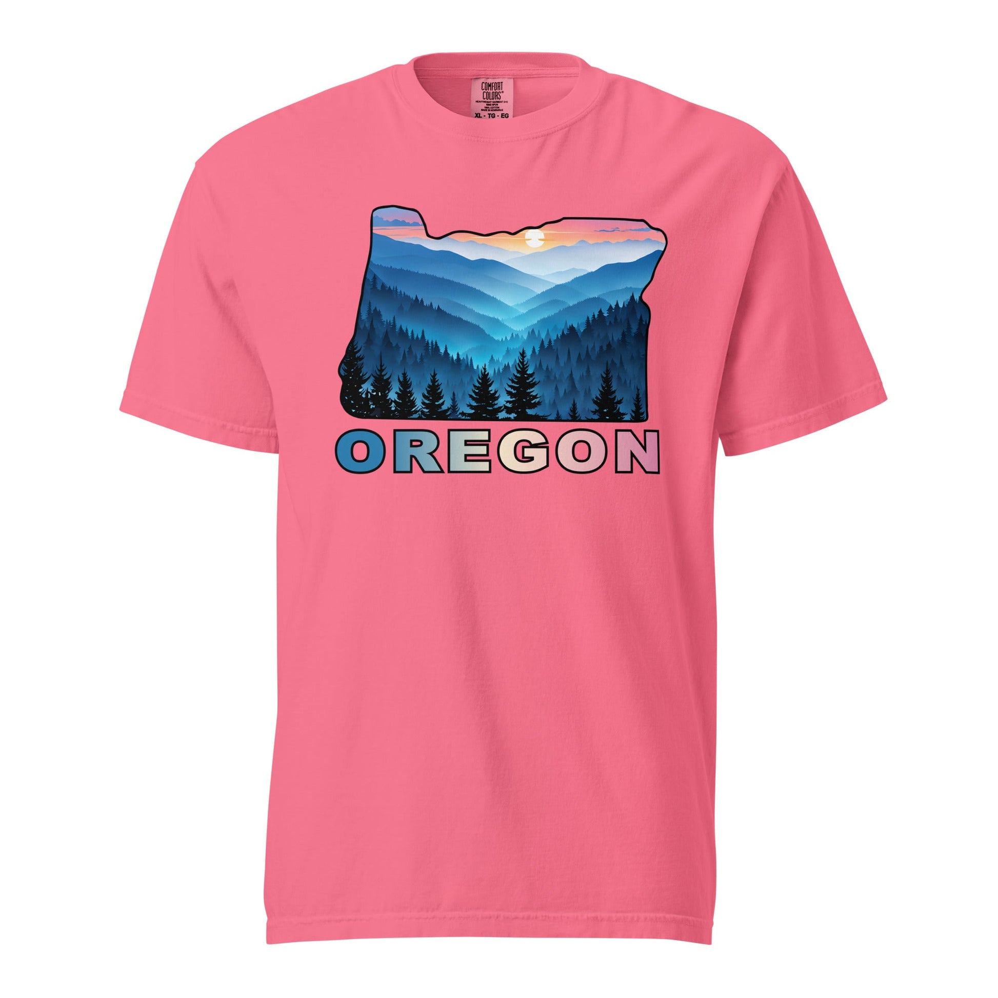 Oregon Blue Mountains II Women's (Unisex) Premium Tee - Women's Shirts - Discovery Co.