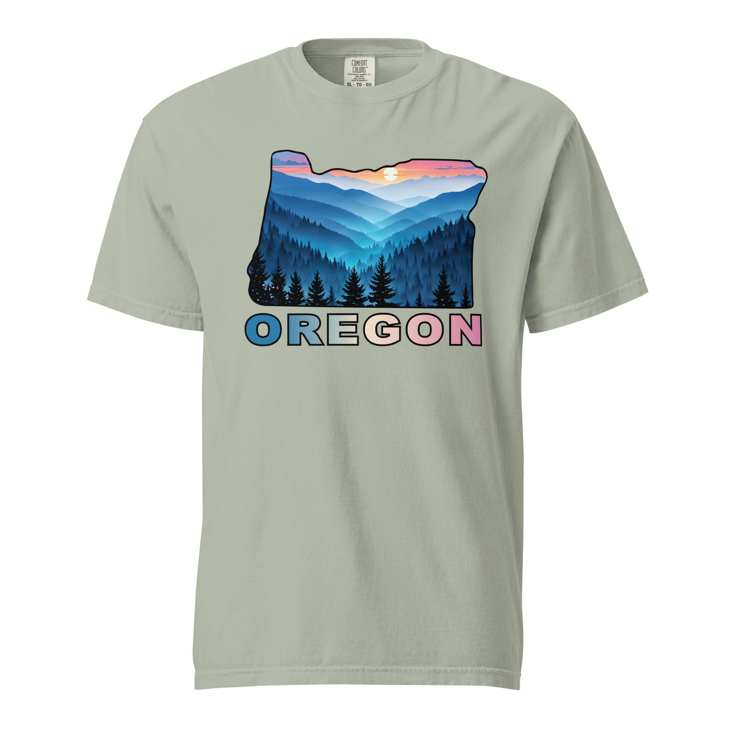 Oregon Blue Mountains II Women's (Unisex) Premium Tee - Women's Shirts - Discovery Co.