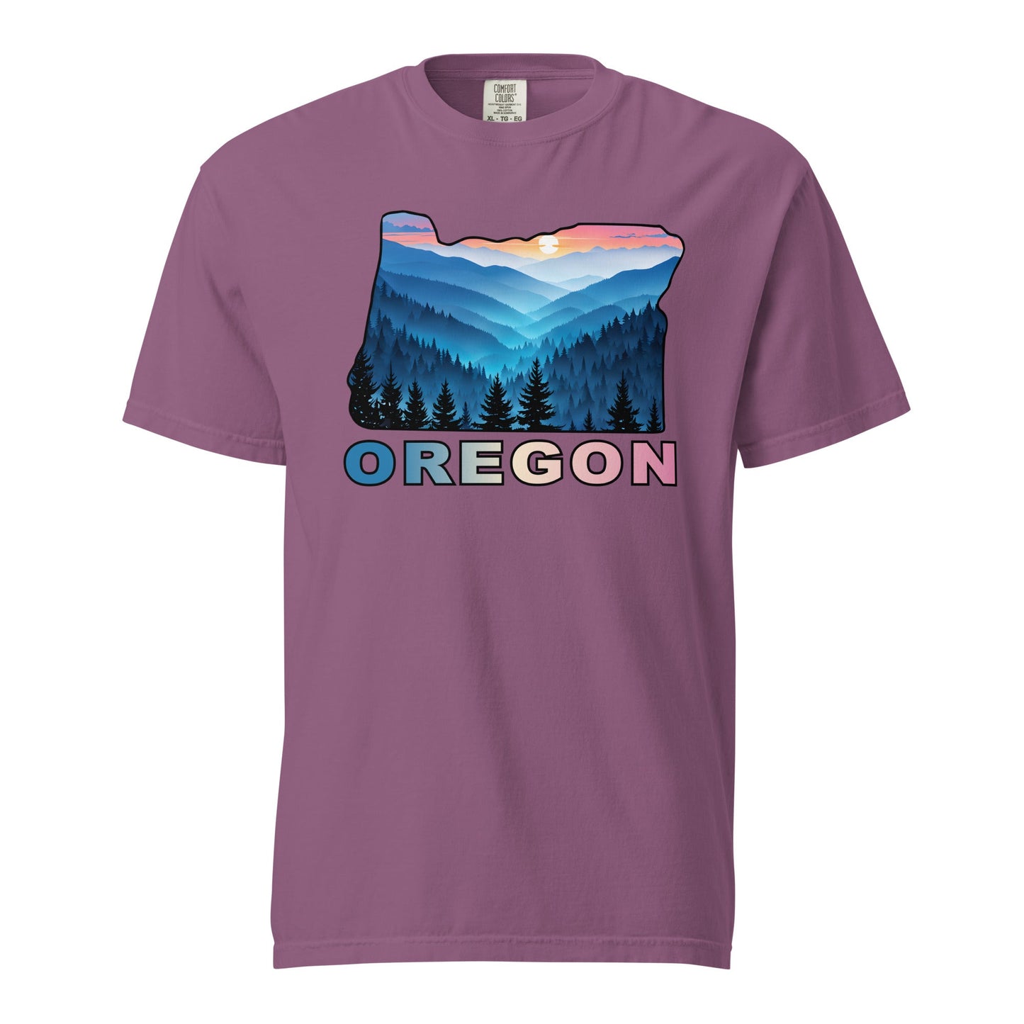 Oregon Blue Mountains II Women's (Unisex) Premium Tee - Women's Shirts - Discovery Co.