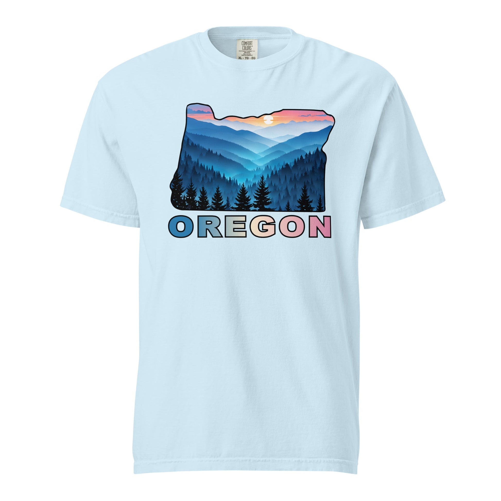 Oregon Blue Mountains II Women's (Unisex) Premium Tee - Women's Shirts - Discovery Co.