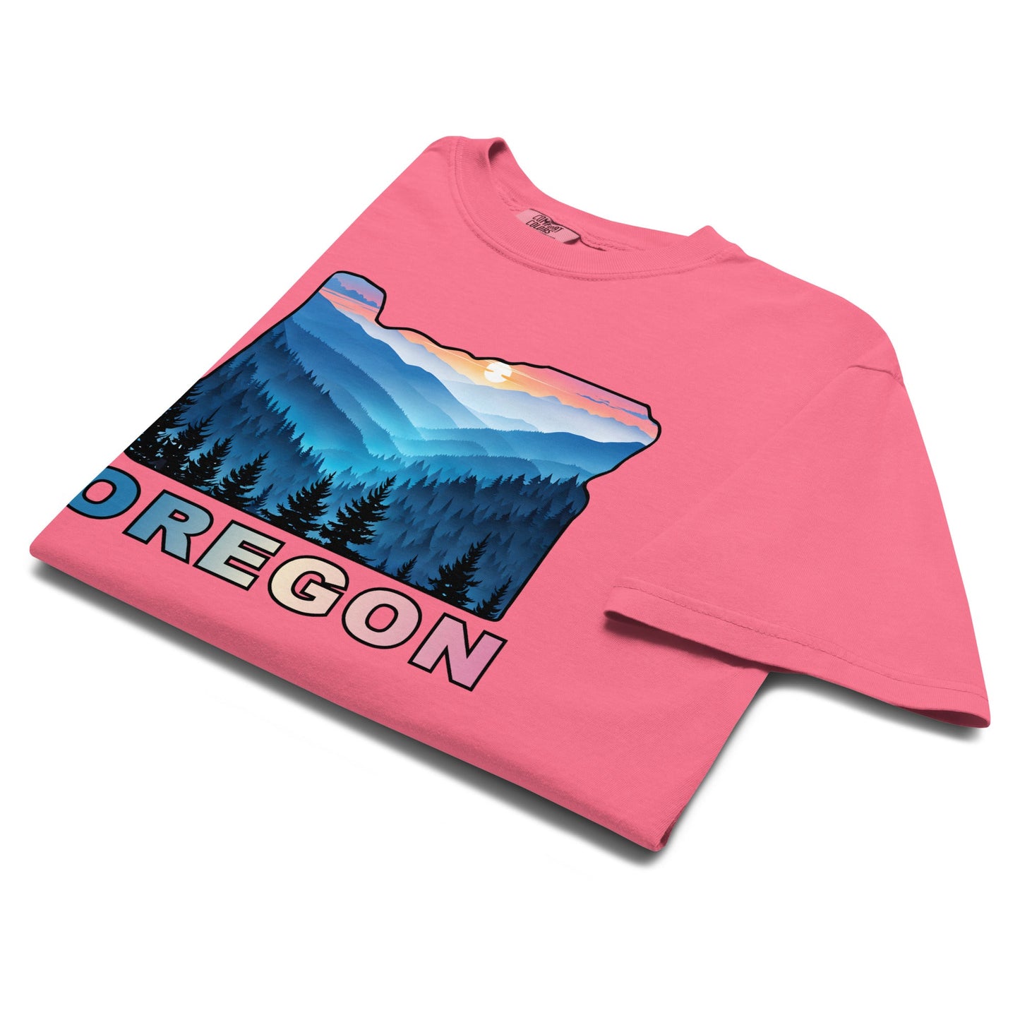 Oregon Blue Mountains II Women's (Unisex) Premium Tee - Women's Shirts - Discovery Co.