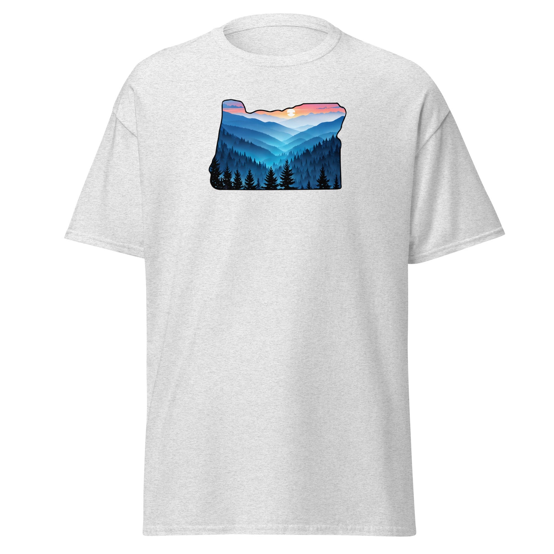 Oregon Blue Mountains Men's (Unisex) Classic Tee - Men's Shirts - Discovery Co.