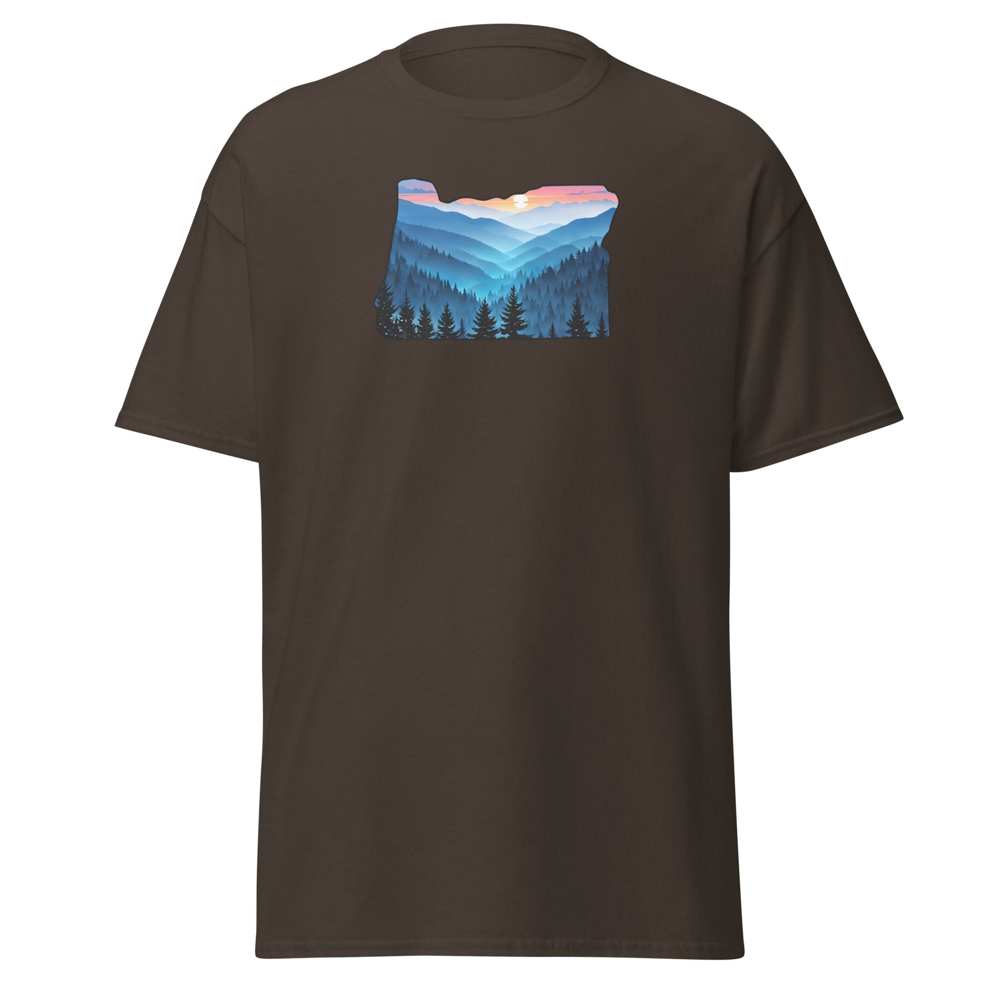 Oregon Blue Mountains Men's (Unisex) Classic Tee - Men's Shirts - Discovery Co.