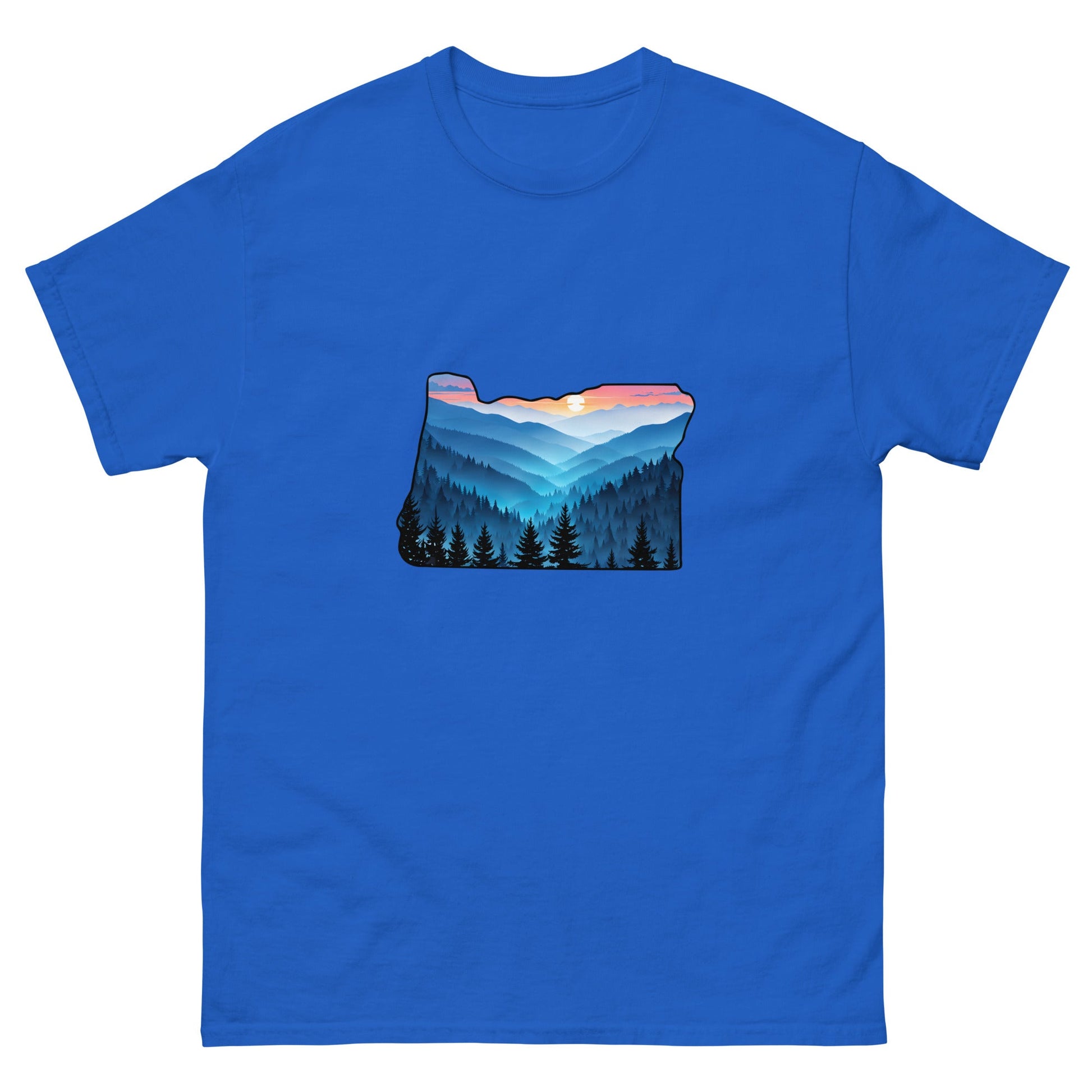 Oregon Blue Mountains Women's Classic Tee - Women's Shirts - Discovery Co.