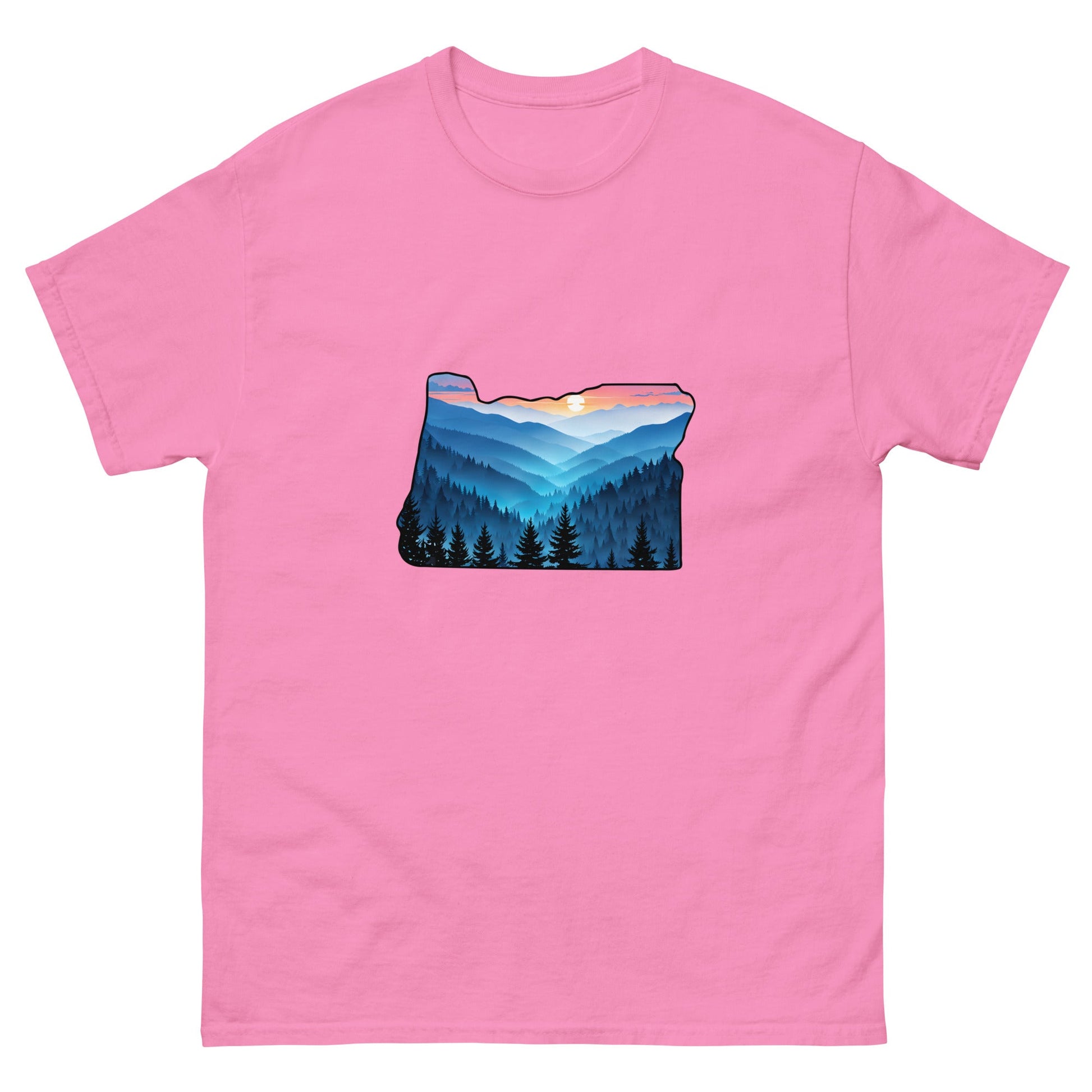 Oregon Blue Mountains Women's Classic Tee - Women's Shirts - Discovery Co.