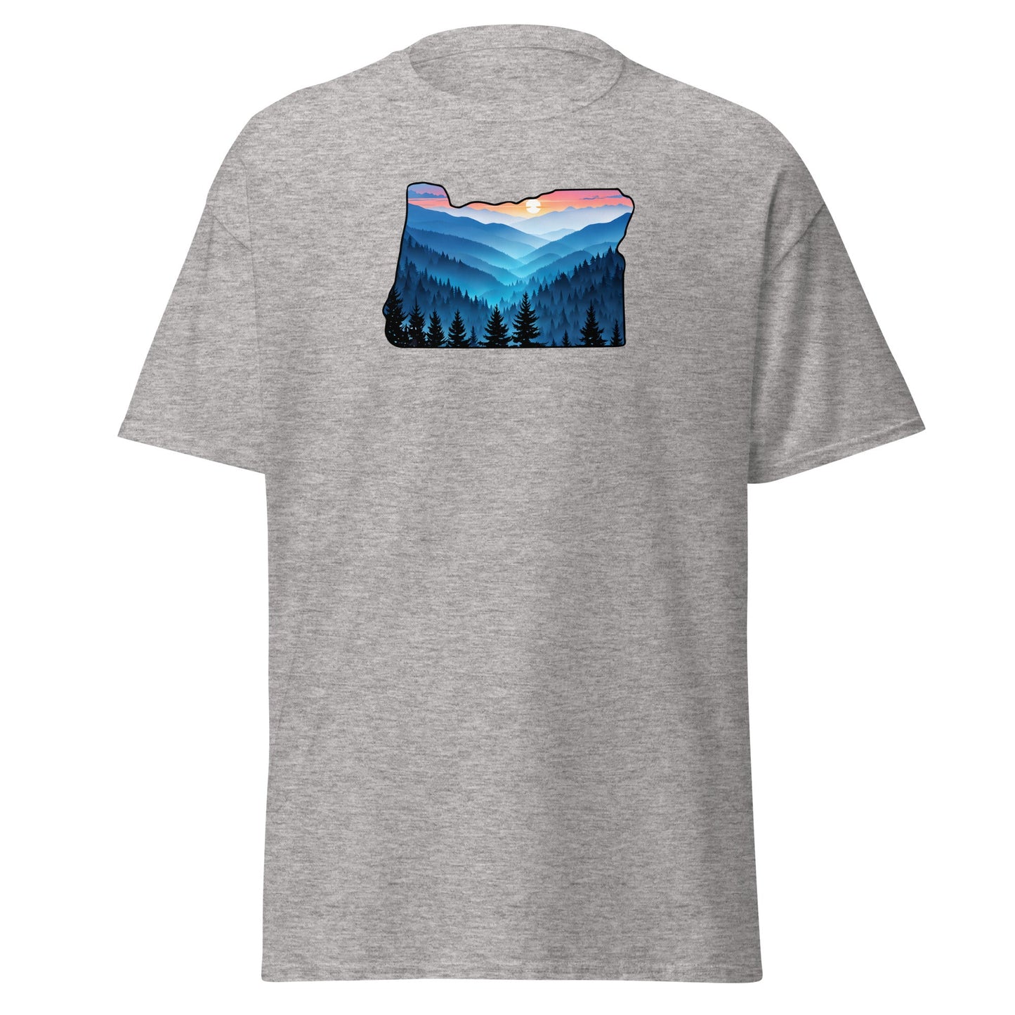 Oregon Blue Mountains Women's (Unisex) Classic Tee - Women's Shirts - Discovery Co.