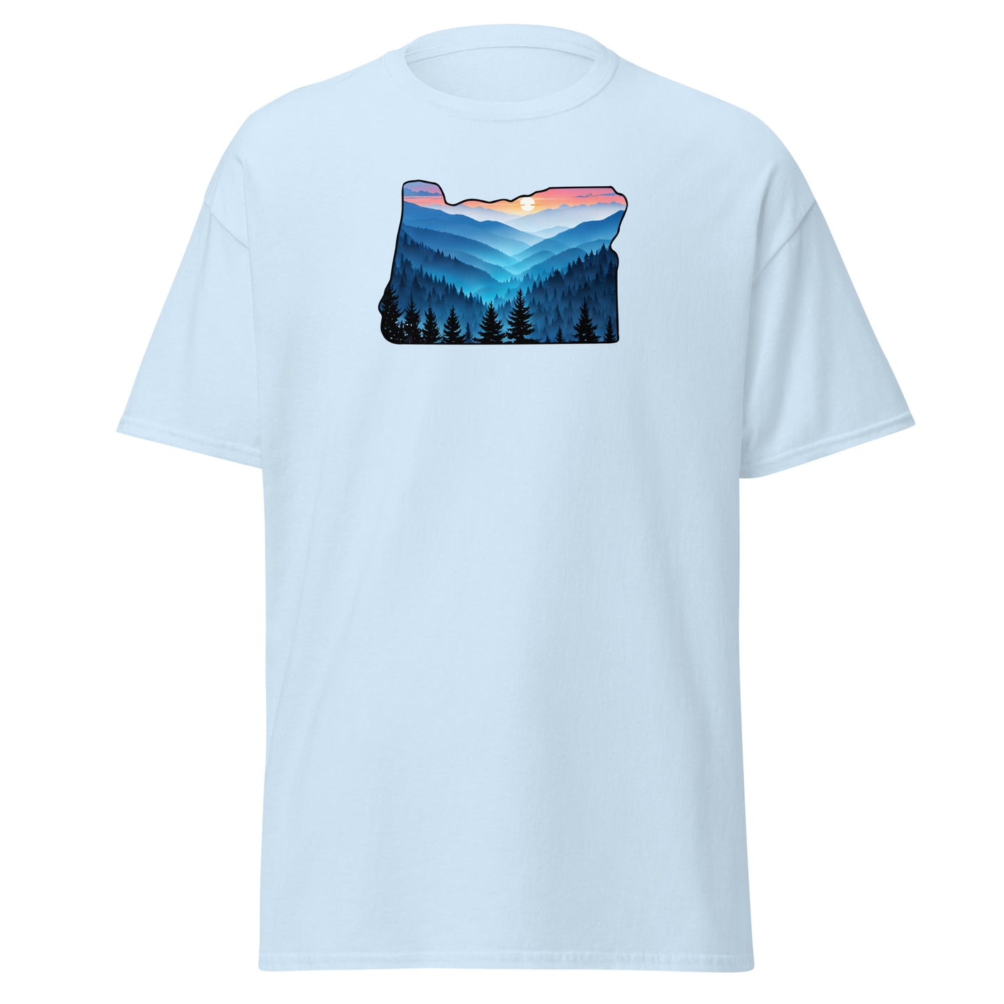 Oregon Blue Mountains Women's (Unisex) Classic Tee - Women's Shirts - Discovery Co.