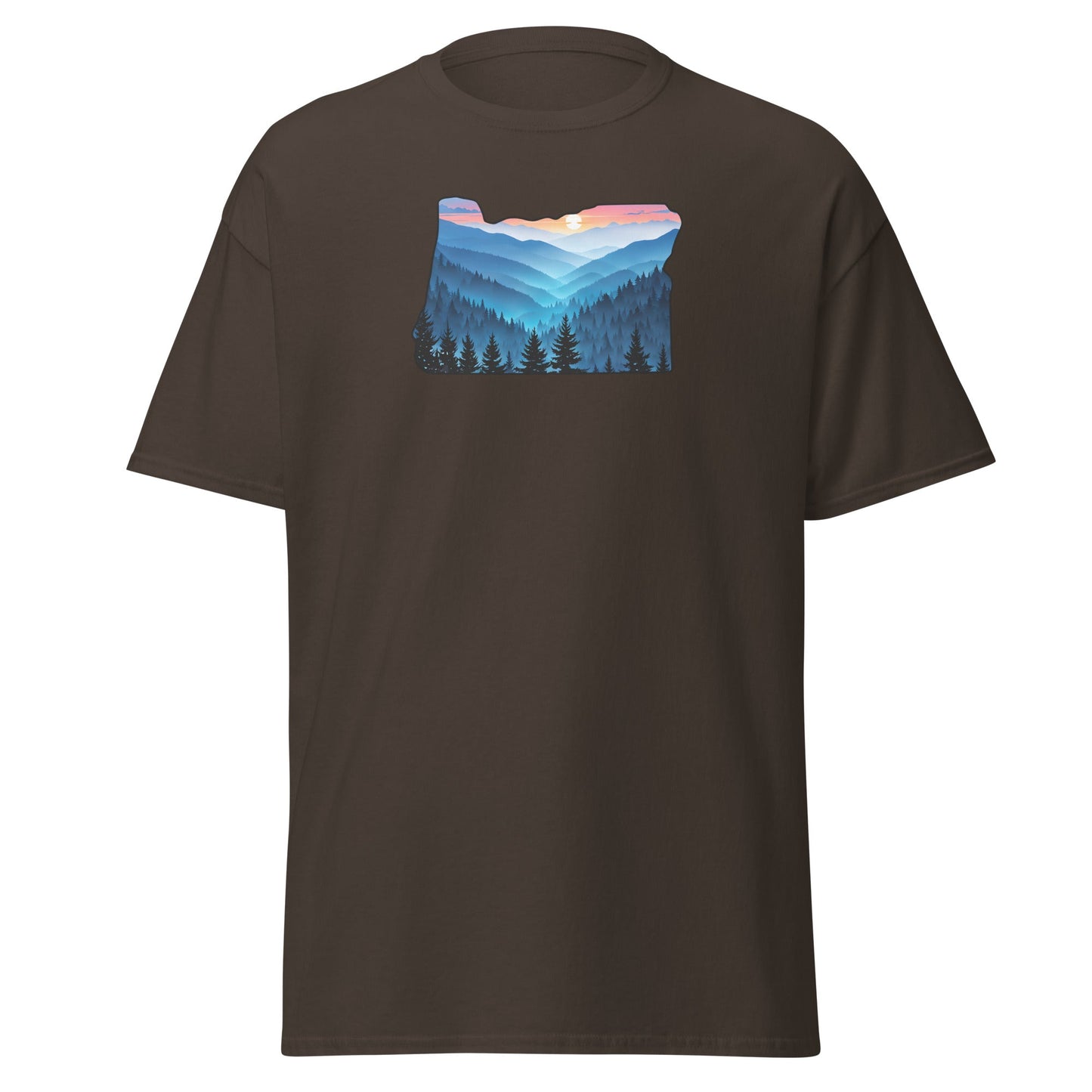 Oregon Blue Mountains Women's (Unisex) Classic Tee - Women's Shirts - Discovery Co.