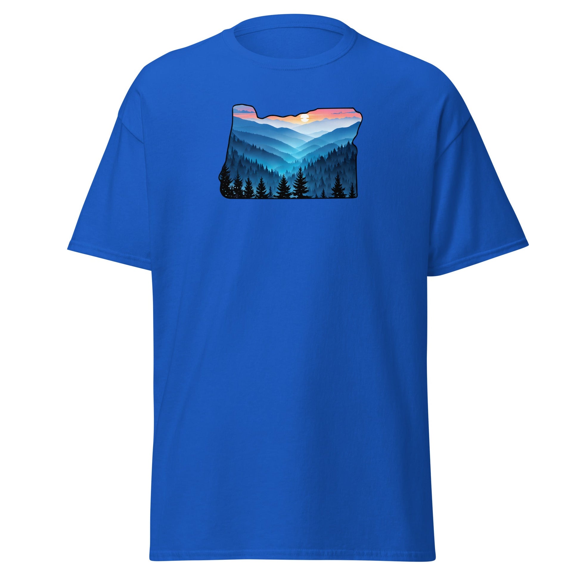 Oregon Blue Mountains Women's (Unisex) Classic Tee - Women's Shirts - Discovery Co.