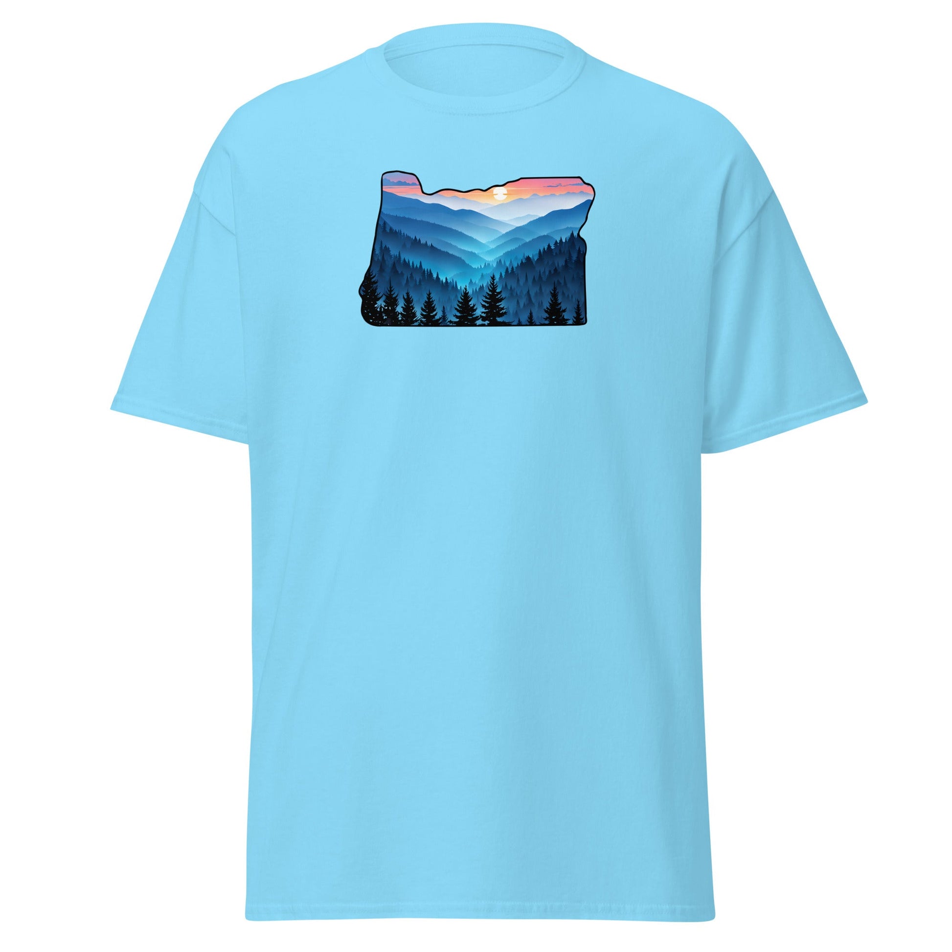 Oregon Blue Mountains Women's (Unisex) Classic Tee - Women's Shirts - Discovery Co.