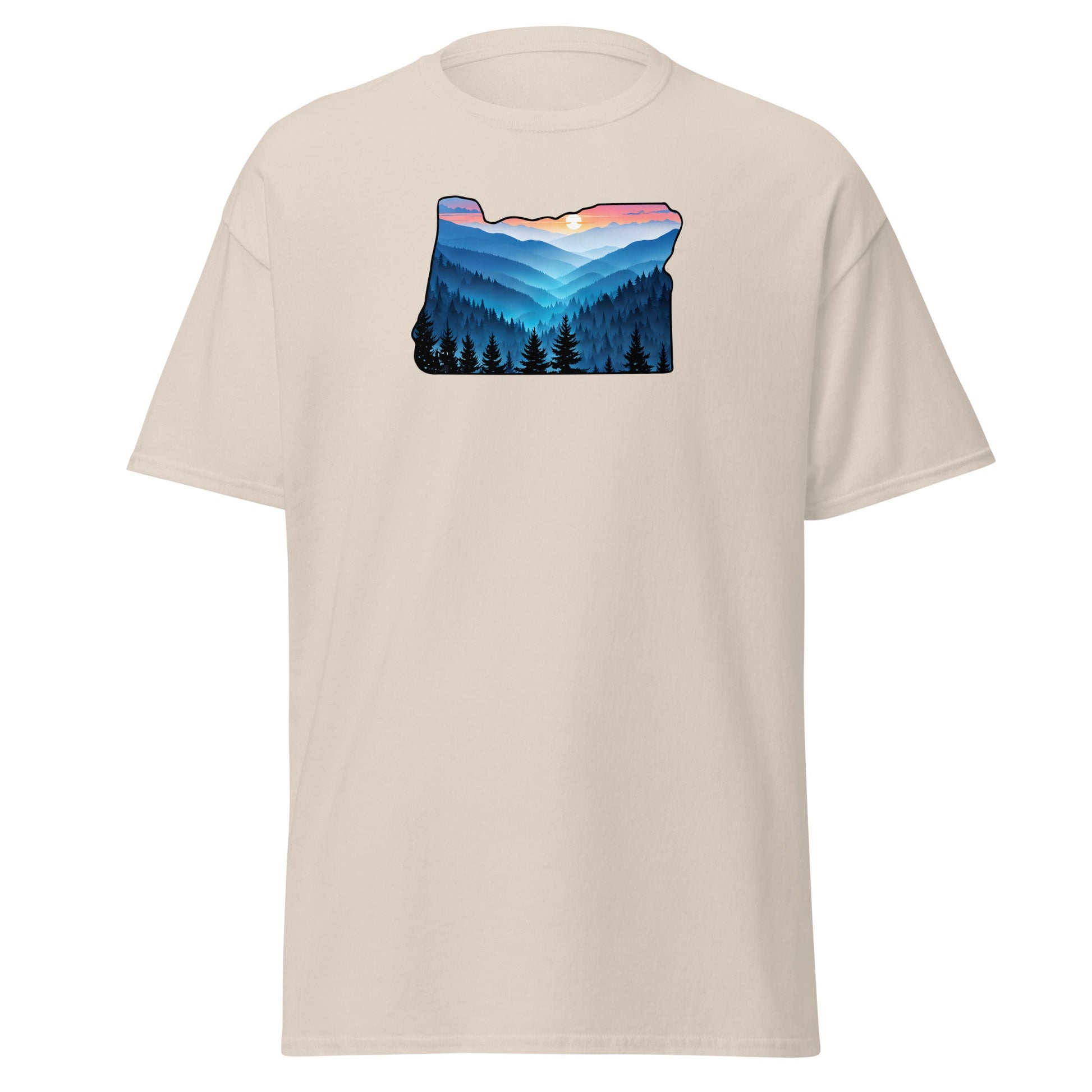 Oregon Blue Mountains Women's (Unisex) Classic Tee - Women's Shirts - Discovery Co.