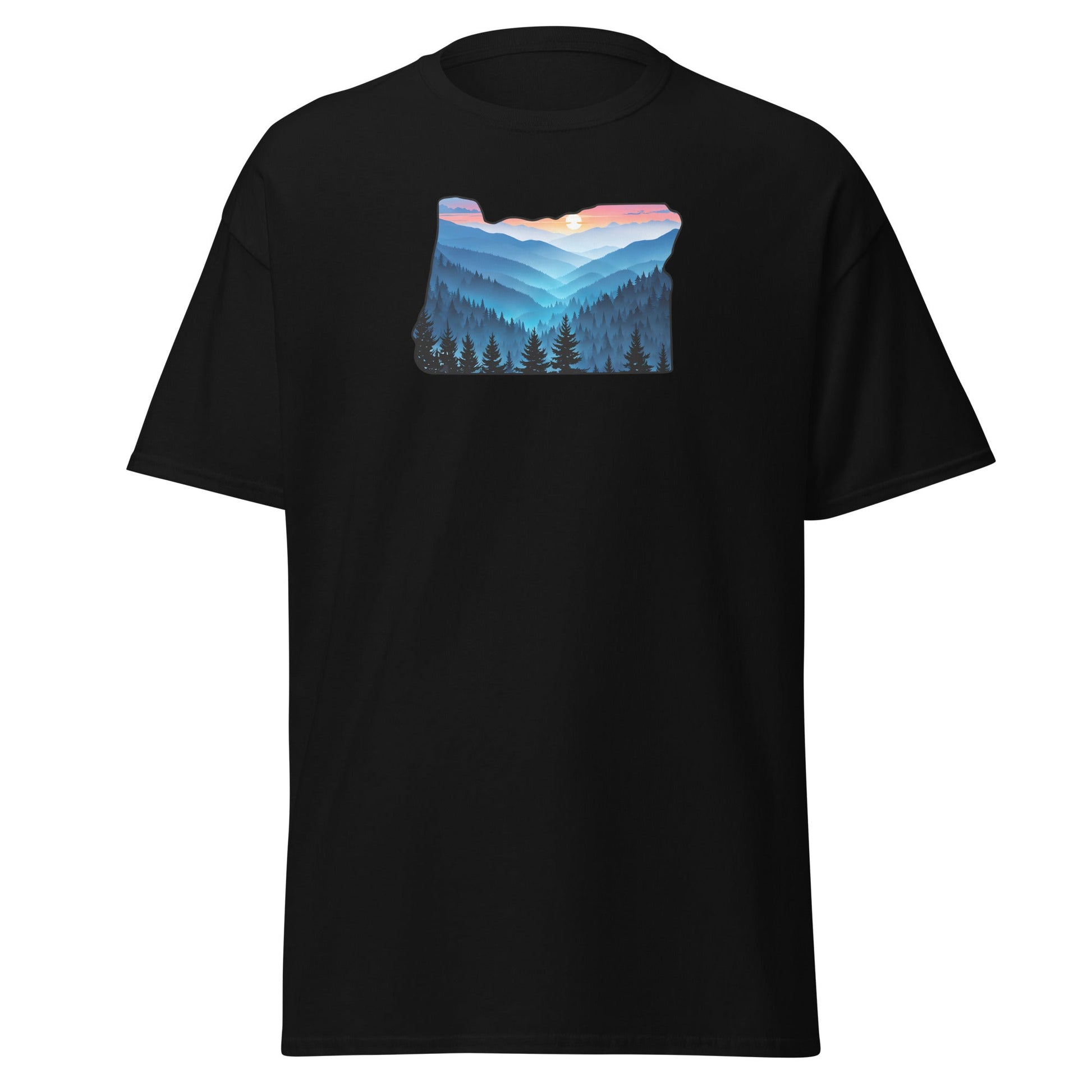 Oregon Blue Mountains Women's (Unisex) Classic Tee - Women's Shirts - Discovery Co.