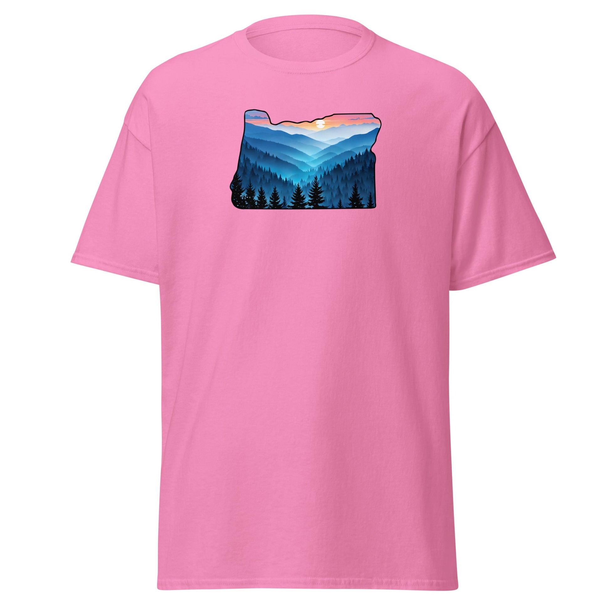 Oregon Blue Mountains Women's (Unisex) Classic Tee - Women's Shirts - Discovery Co.
