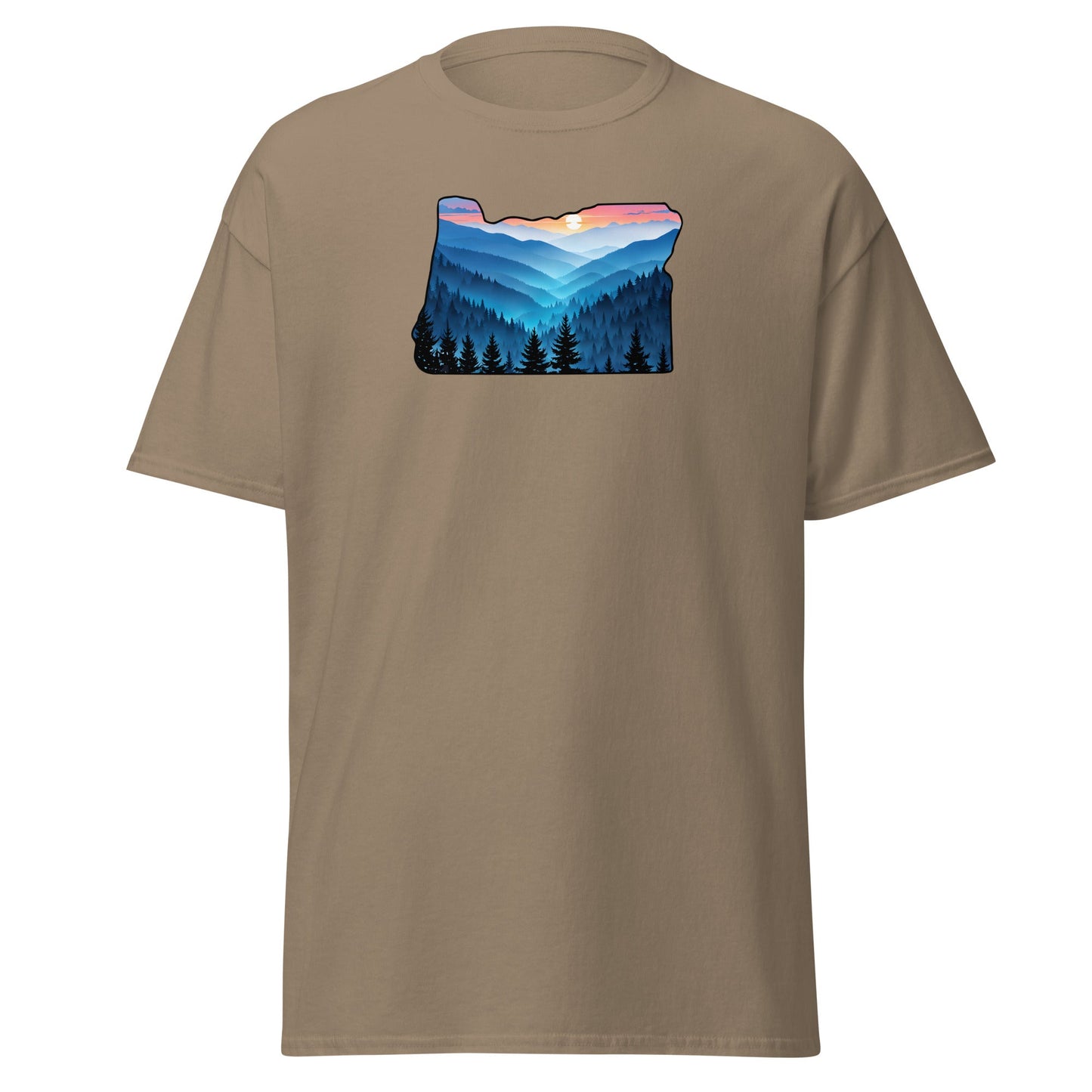 Oregon Blue Mountains Women's (Unisex) Classic Tee - Women's Shirts - Discovery Co.