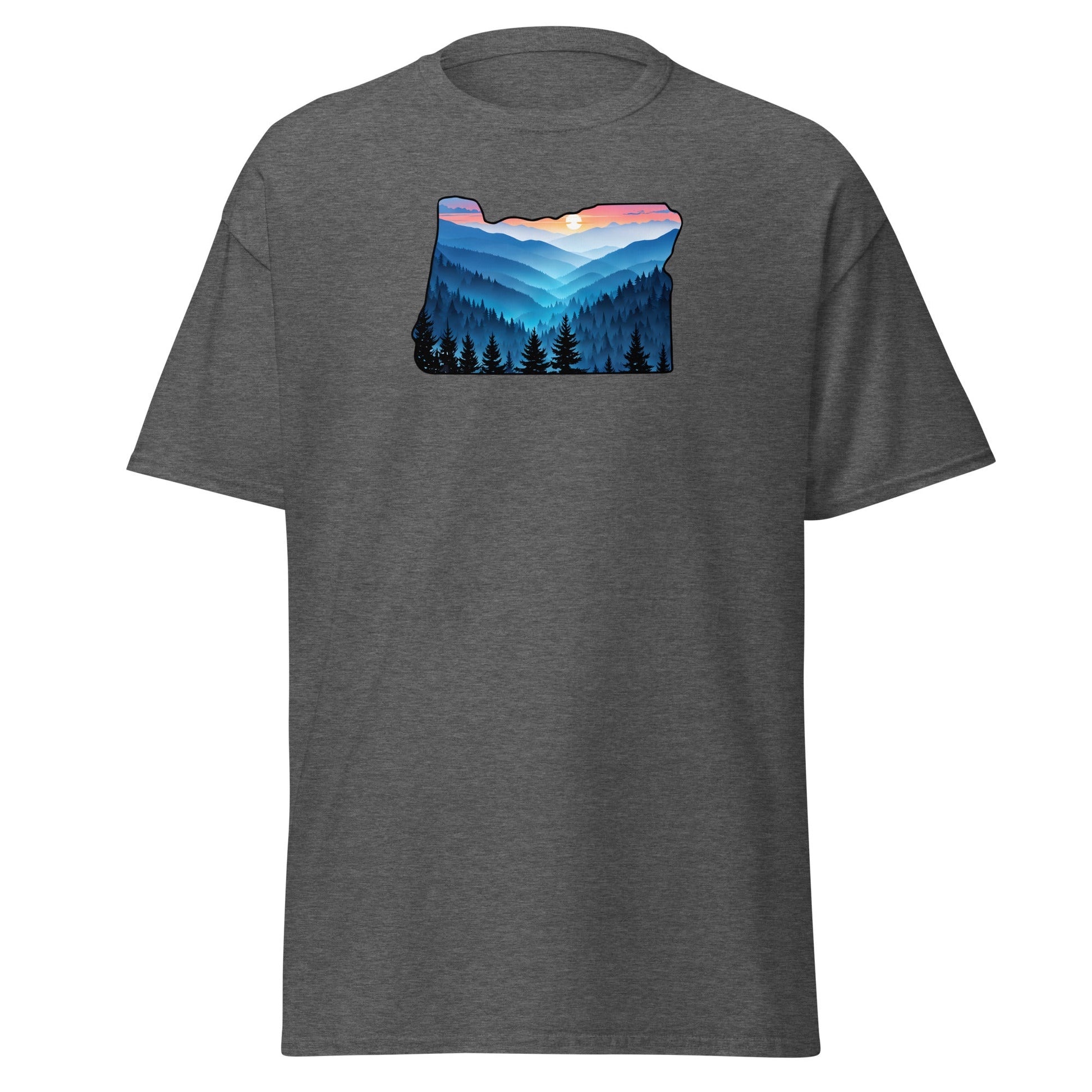 Oregon Blue Mountains Women's (Unisex) Classic Tee - Women's Shirts - Discovery Co.