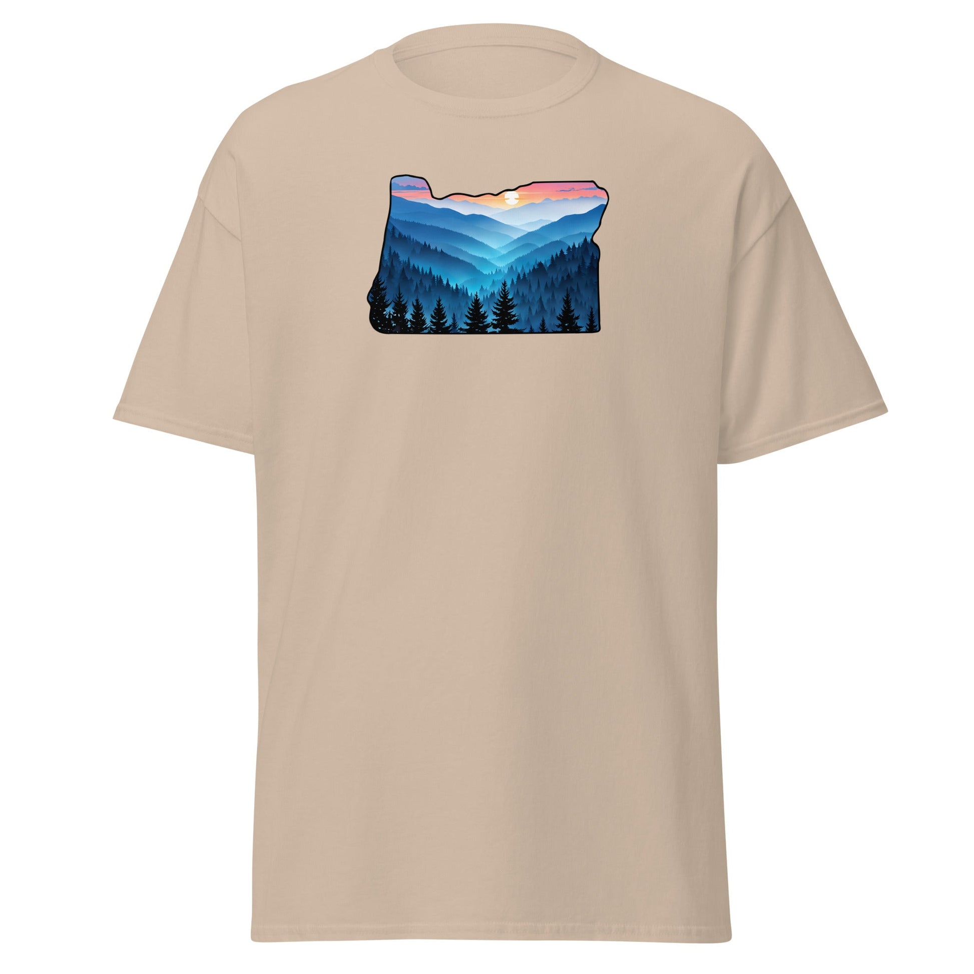 Oregon Blue Mountains Women's (Unisex) Classic Tee - Women's Shirts - Discovery Co.