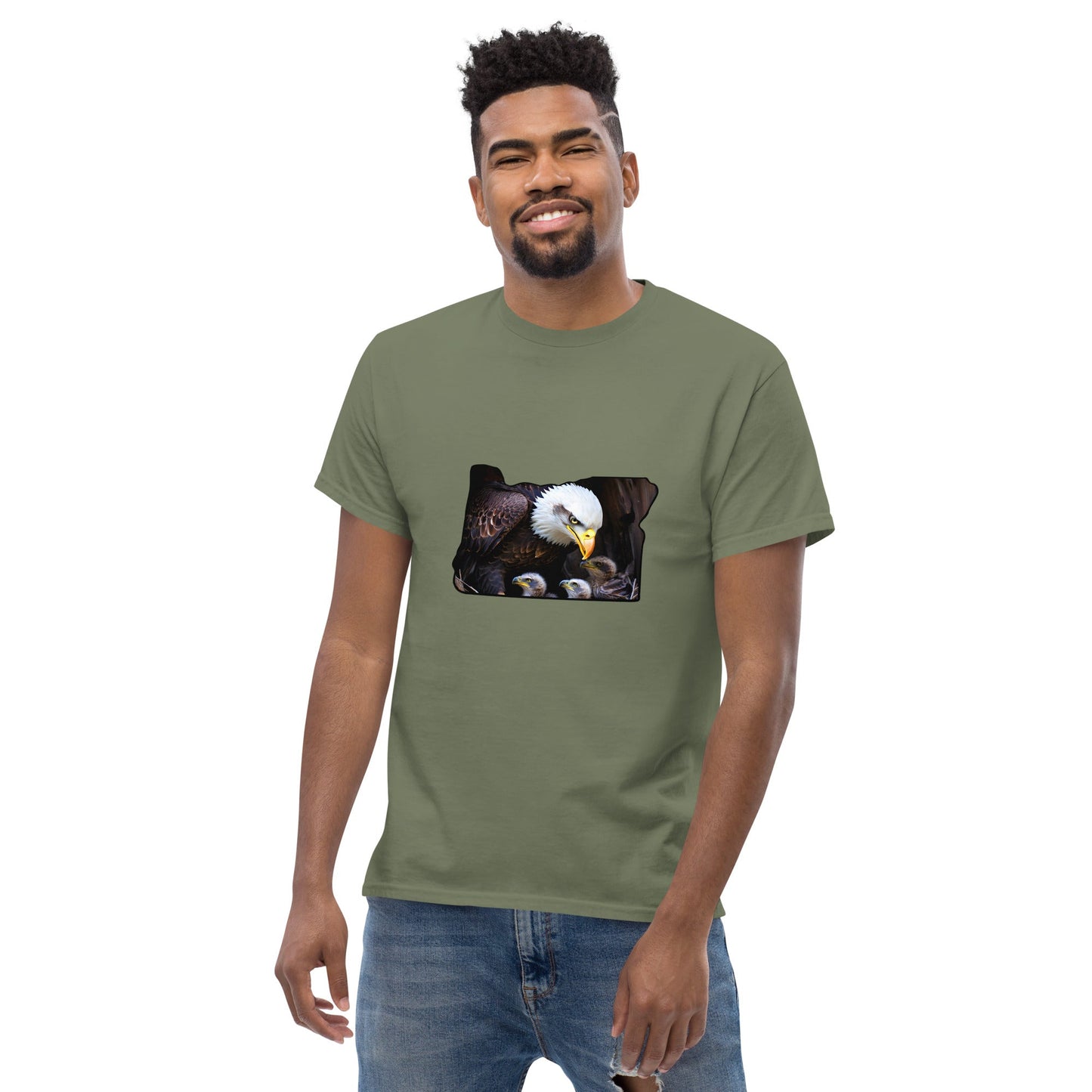 Oregon Eagle Men's Classic Tee - Men's Shirts - Discovery Co.