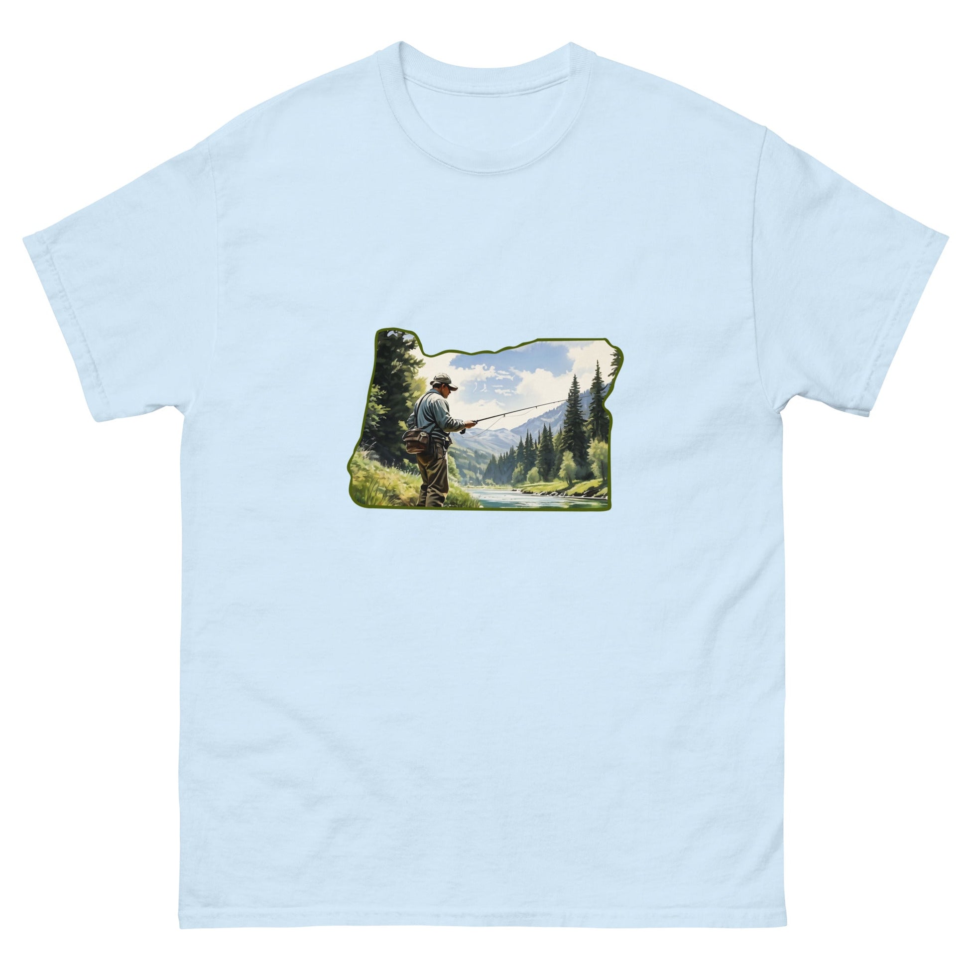 Oregon Fishermen Men's Classic Tee - Men's Shirts - Discovery Co.