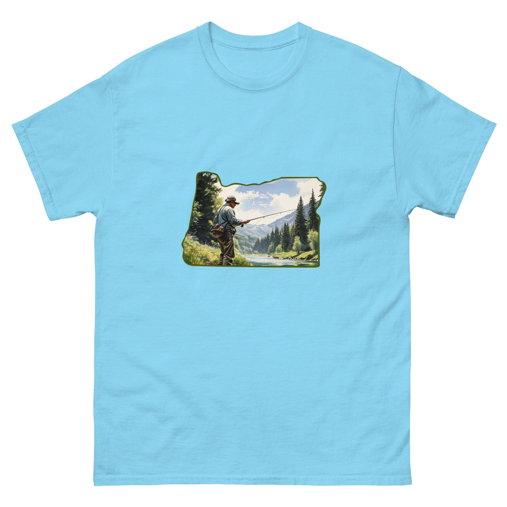 Oregon Fishermen Men's Classic Tee - Men's Shirts - Discovery Co.