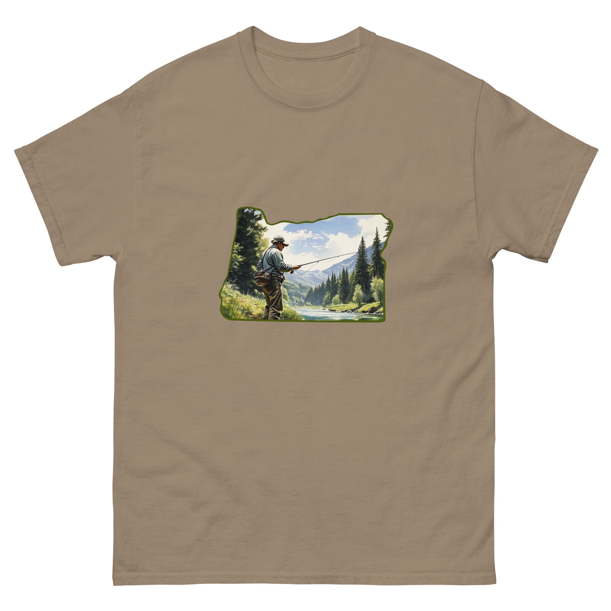 Oregon Fishermen Men's Classic Tee - Men's Shirts - Discovery Co.