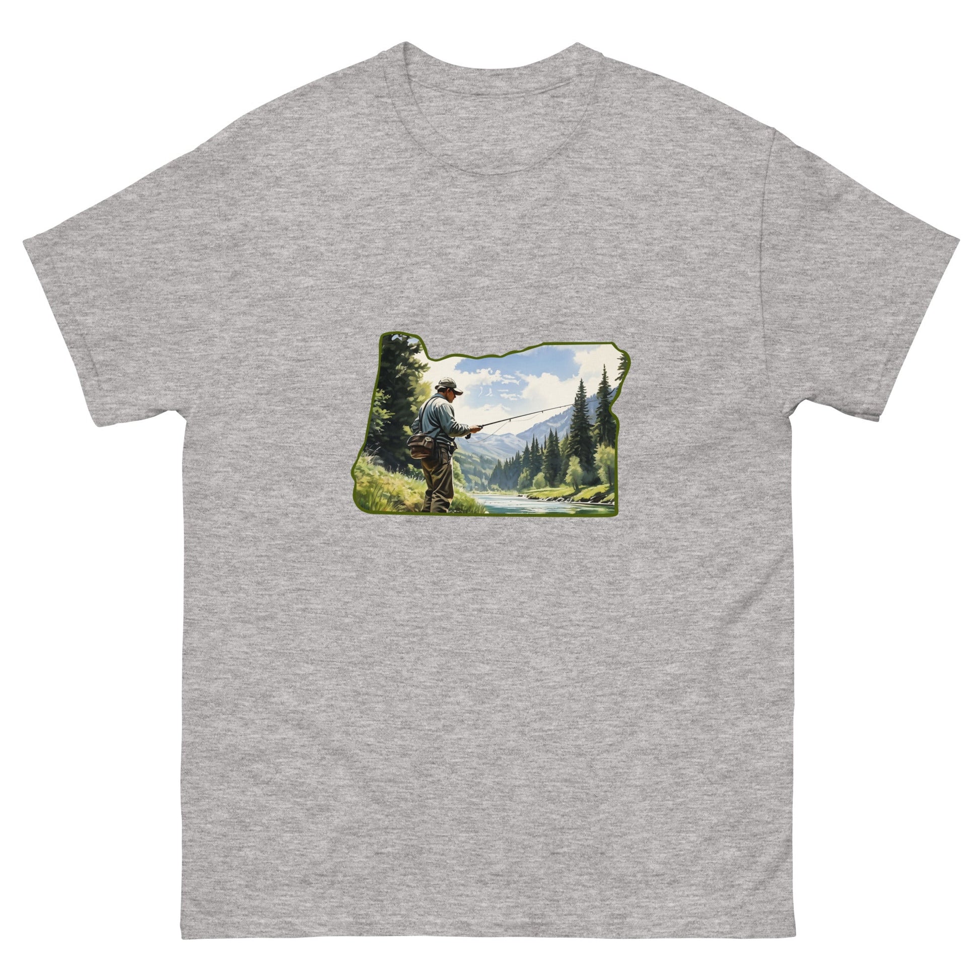 Oregon Fishermen Men's Classic Tee - Men's Shirts - Discovery Co.