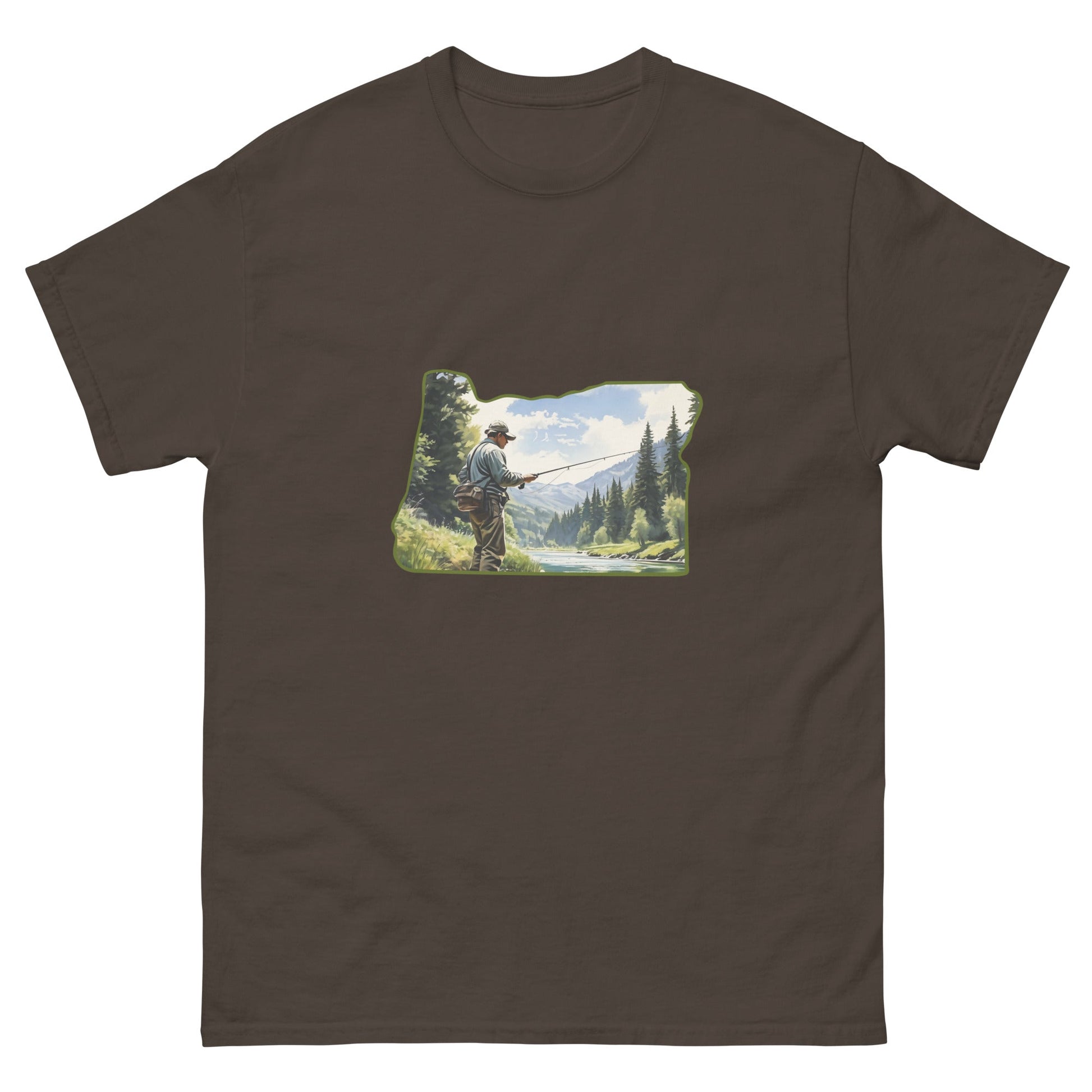 Oregon Fishermen Men's Classic Tee - Men's Shirts - Discovery Co.